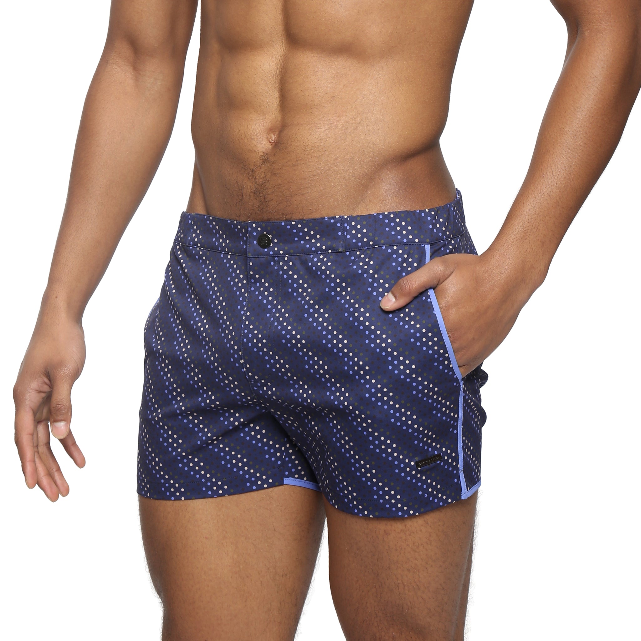 NEW- Midnight Cascade Print 2" Angeleno Stretch