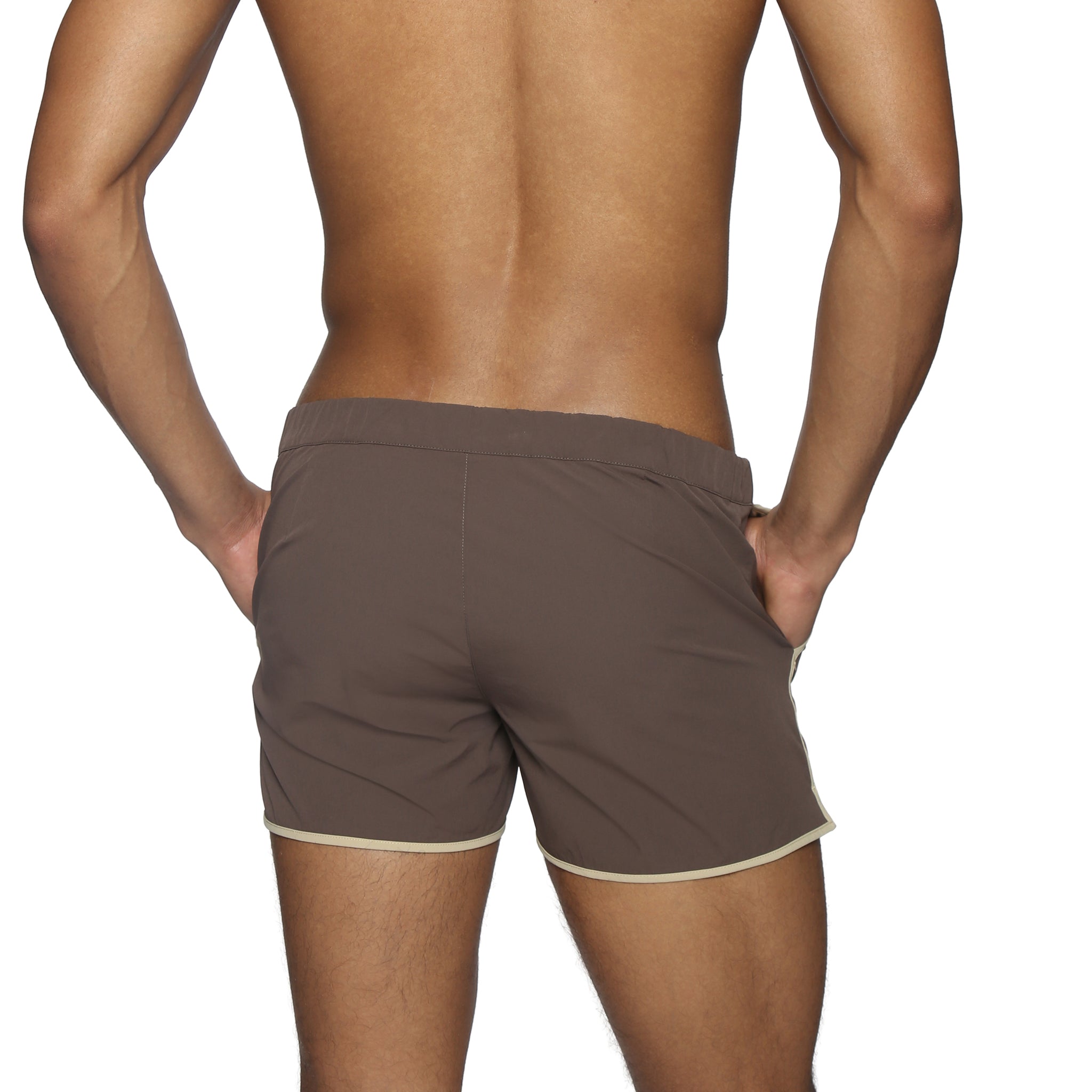 Espresso 2" Solid Angeleno Stretch - Parke & Ronen