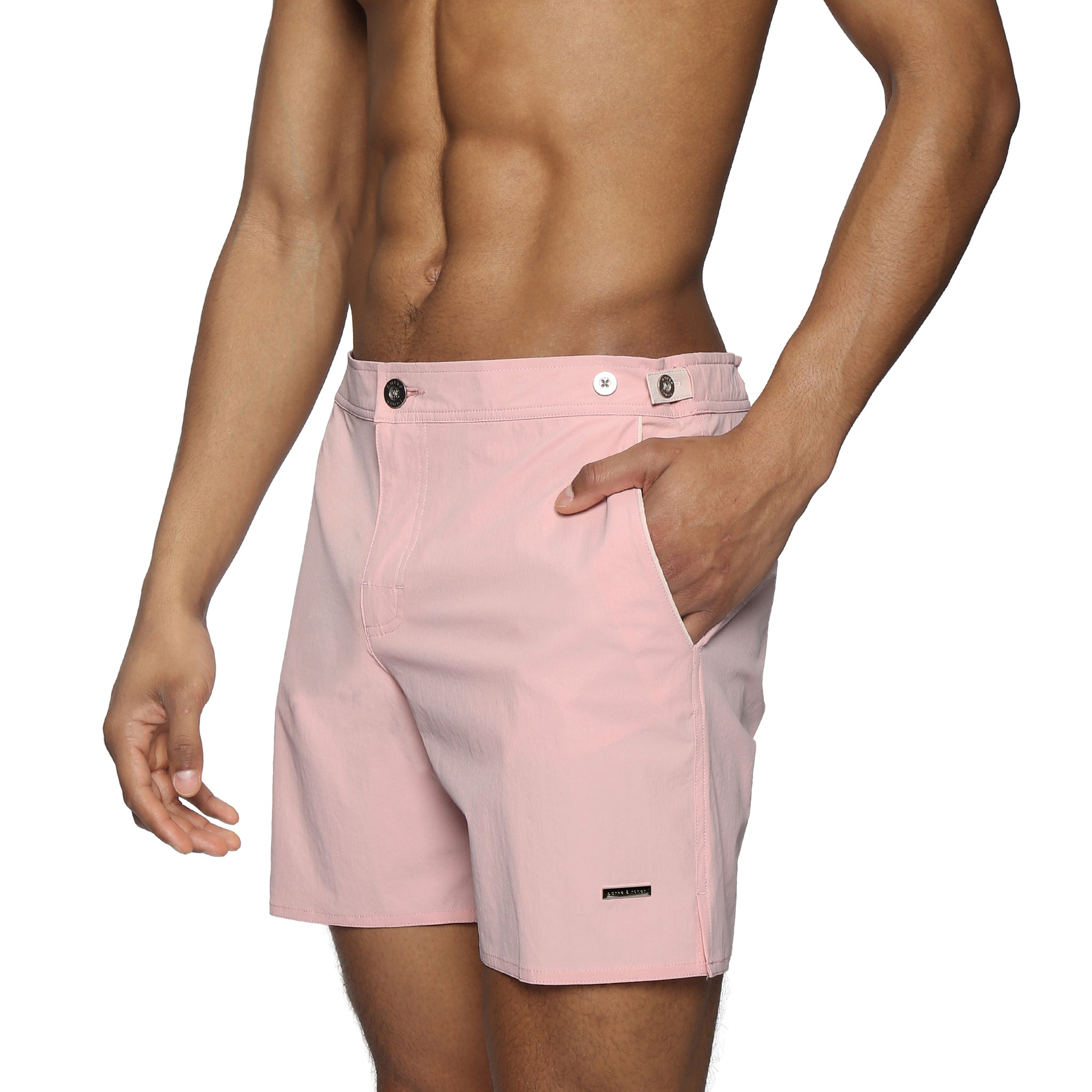 Dusk Pink 6" Solid Catalonia Stretch - Parke & Ronen