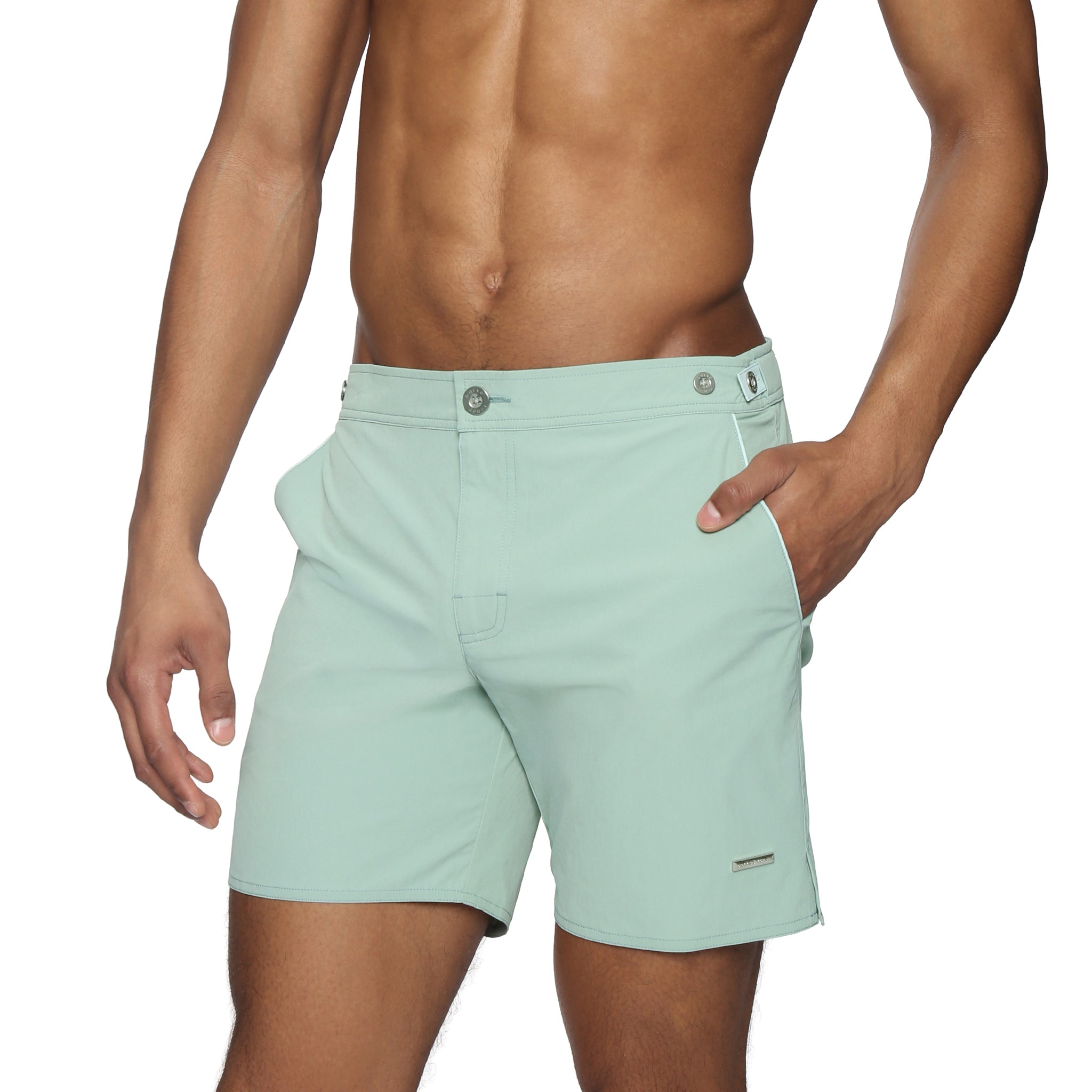 Sage 6" Solid Catalonia Stretch - Parke & Ronen