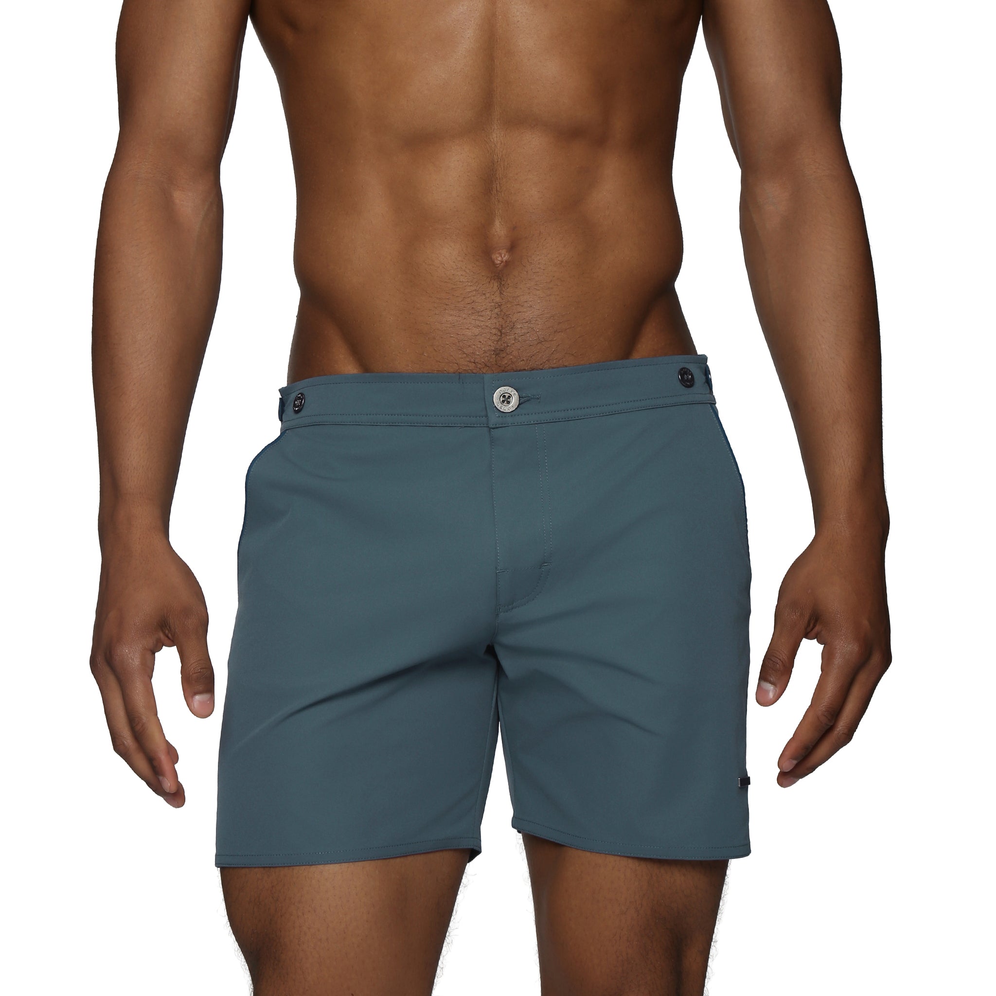 Dusk Blue 6" Catalonia Solid Stretch - Parke & Ronen