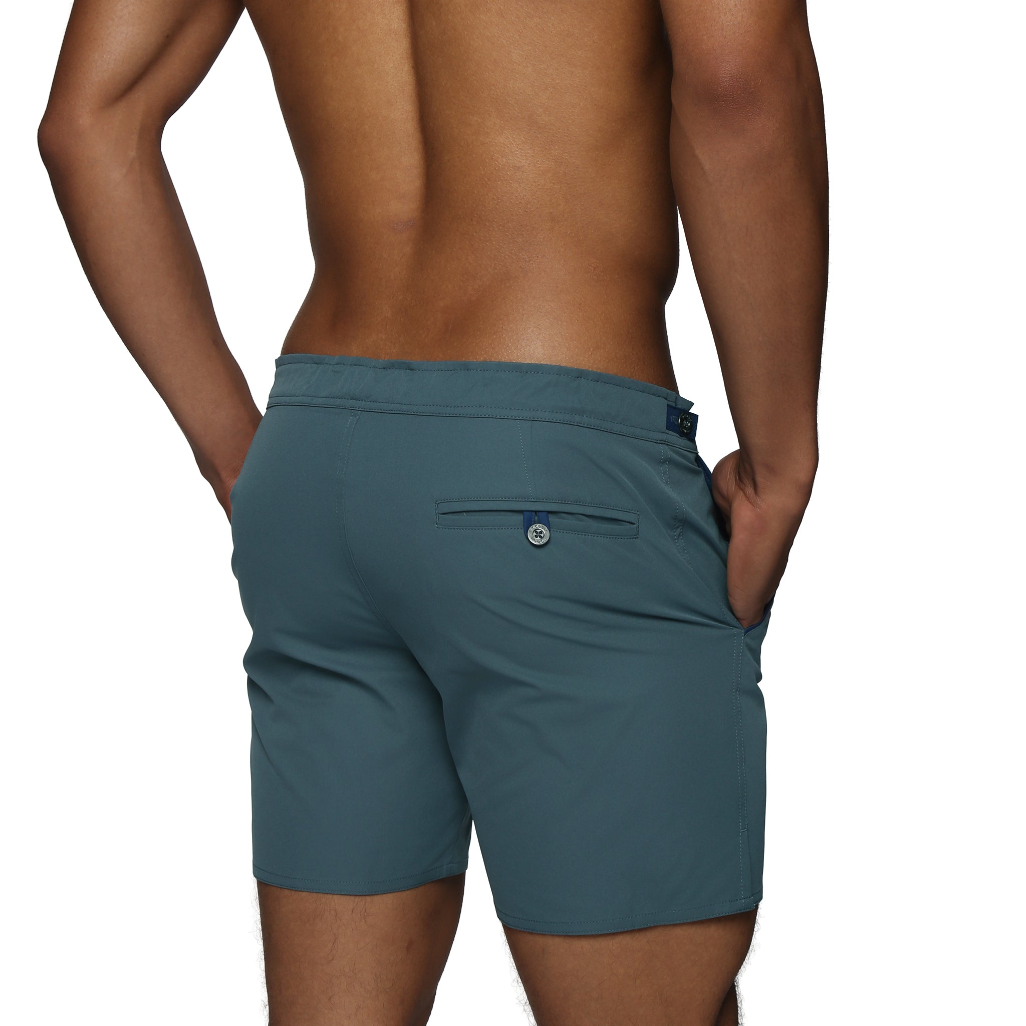 Dusk Blue 6" Catalonia Solid Stretch - Parke & Ronen
