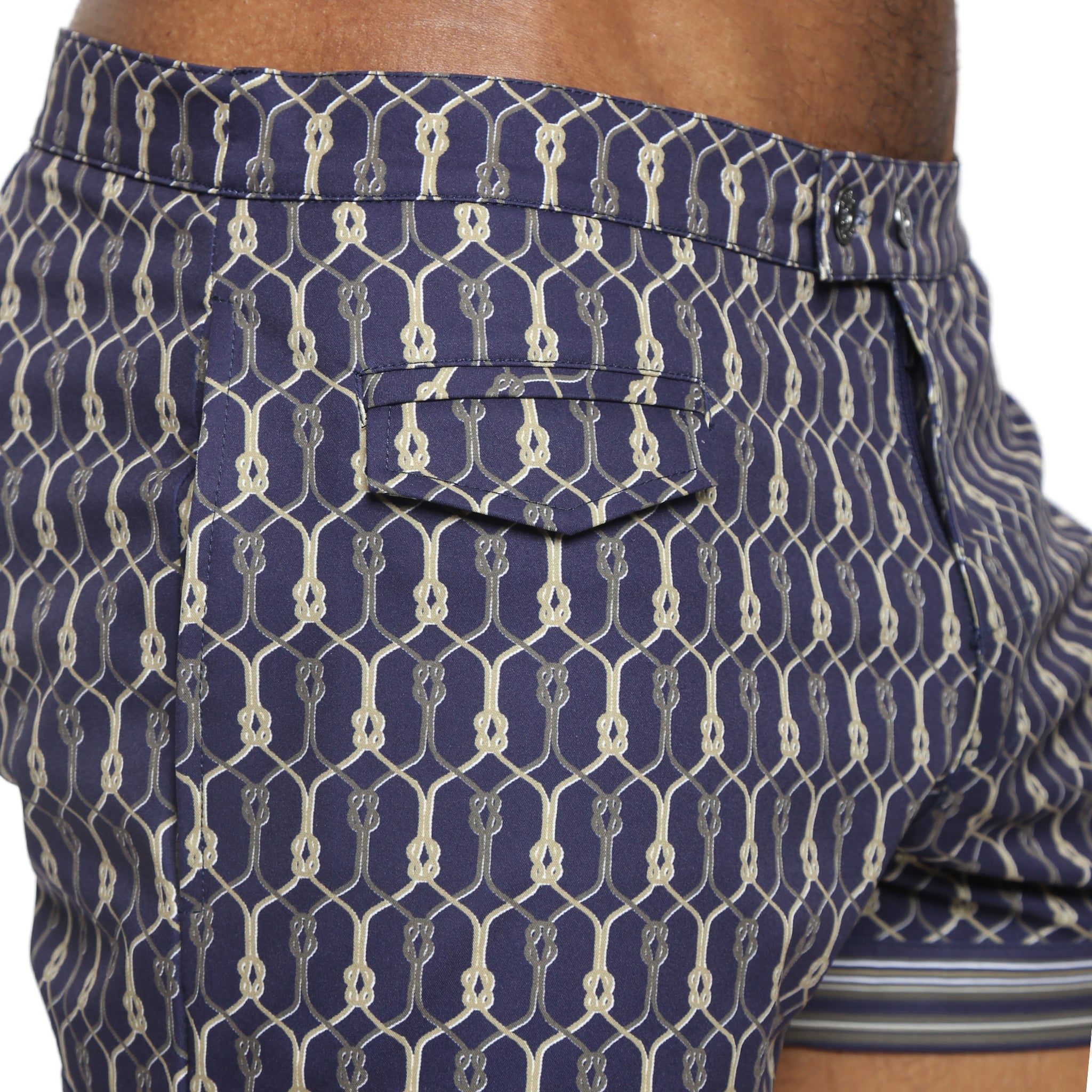 NEW- Admiral Voyager Lido Printed Swim Short