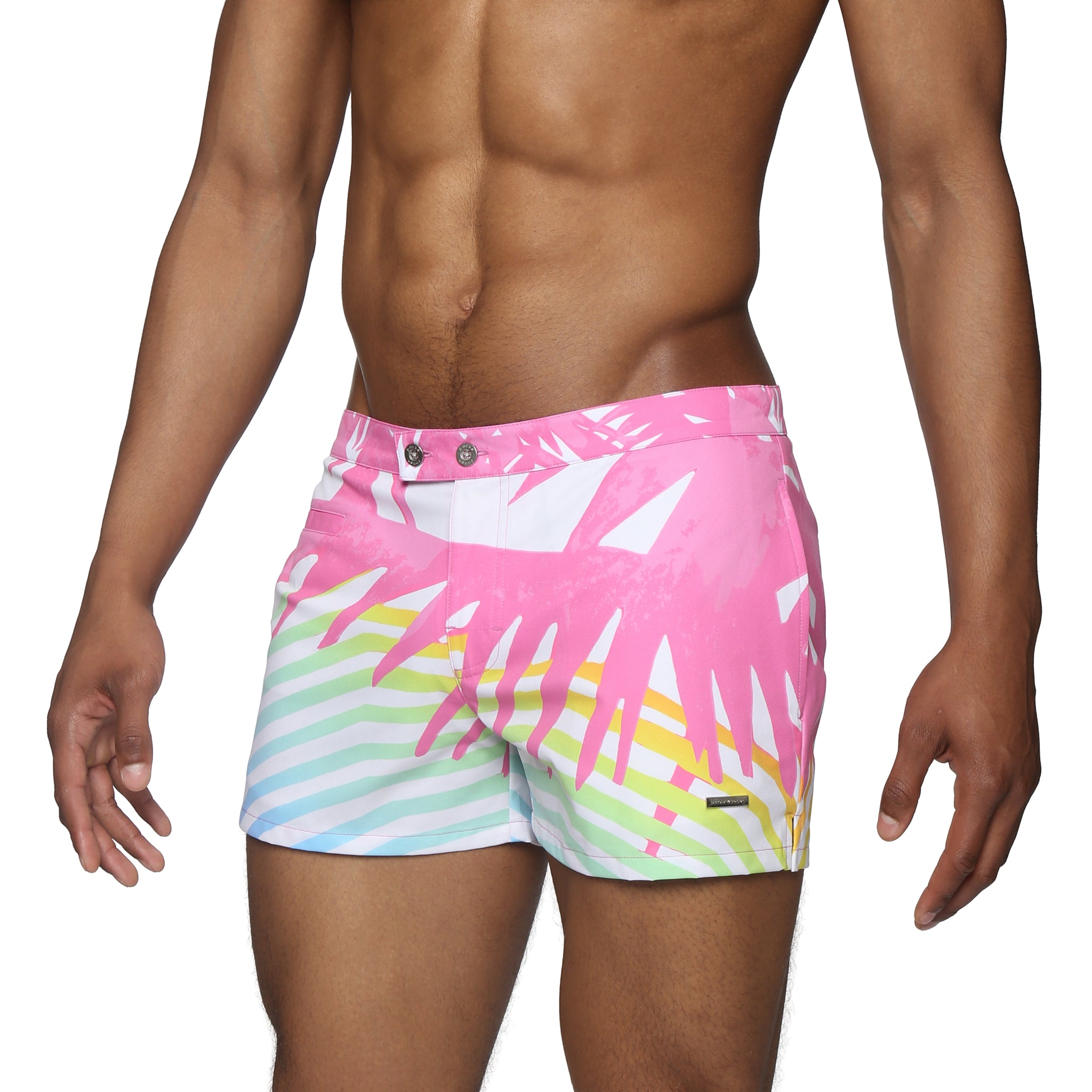 Candy Praia Print Lido Swim Trunk - Parke & Ronen