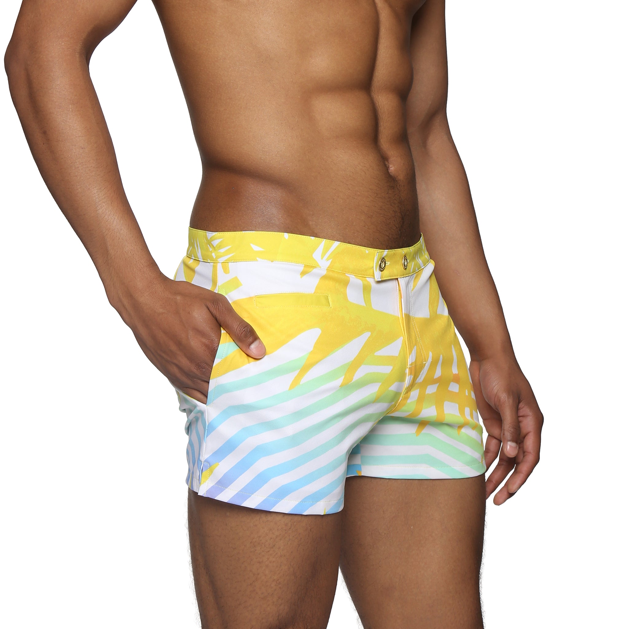 Sun Praia Print Lido Swim Trunk - Parke & Ronen