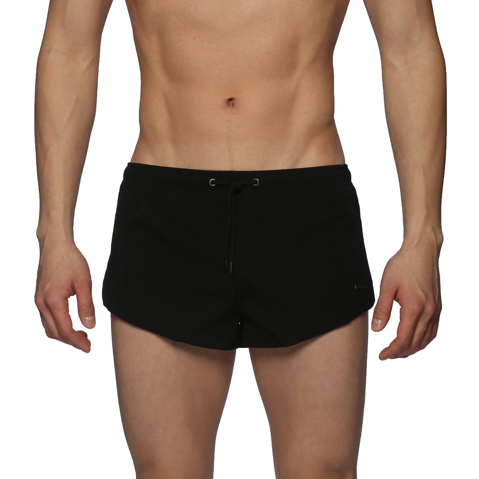 Black Aero Swim Short - parke & ronen