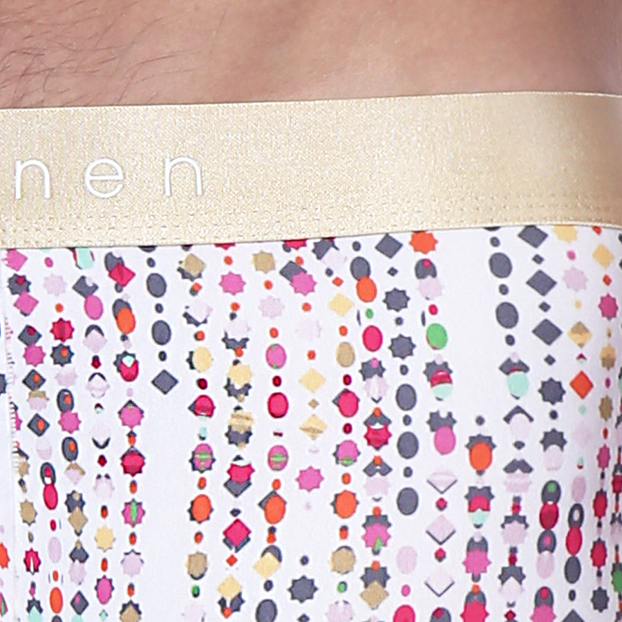 Snow White Gala Print Low Rise Brief