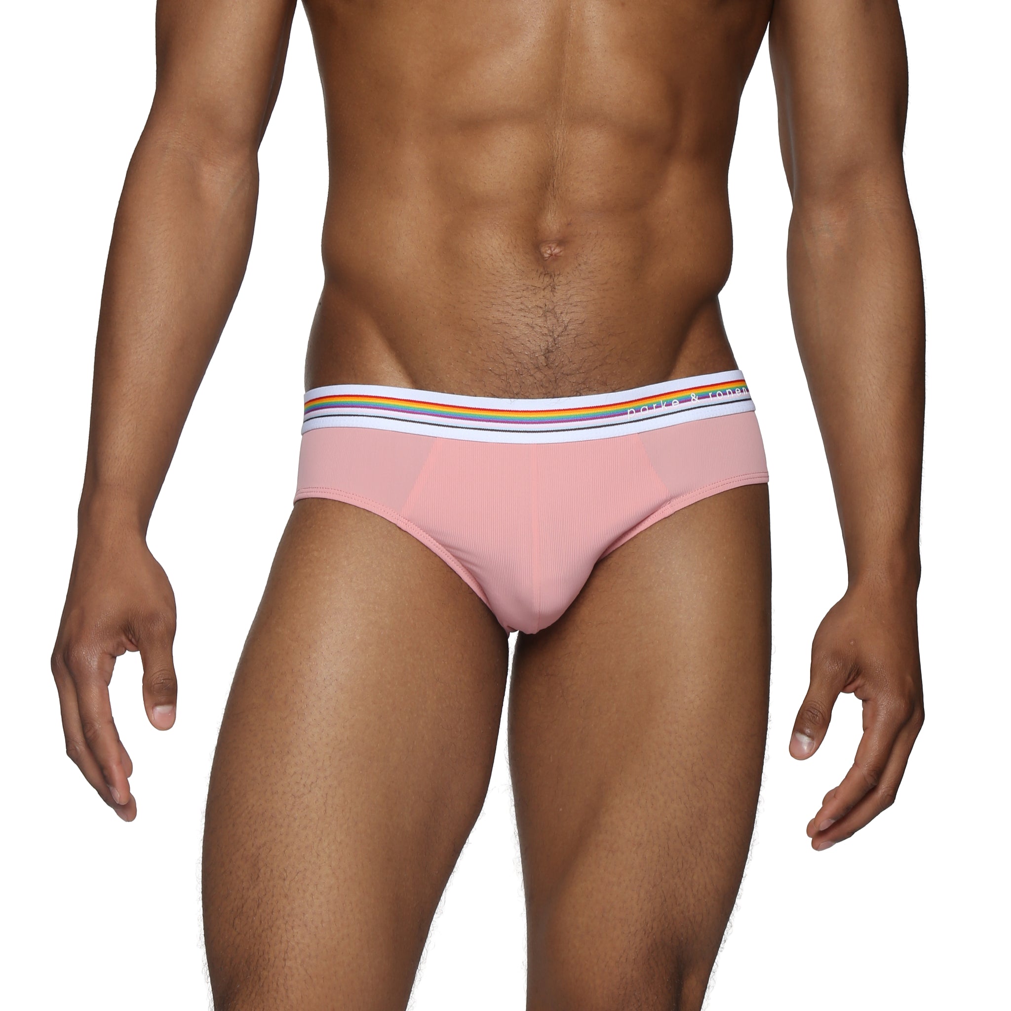 Peach Boudoir Nylon Low Rise Brief - Parke & Ronen