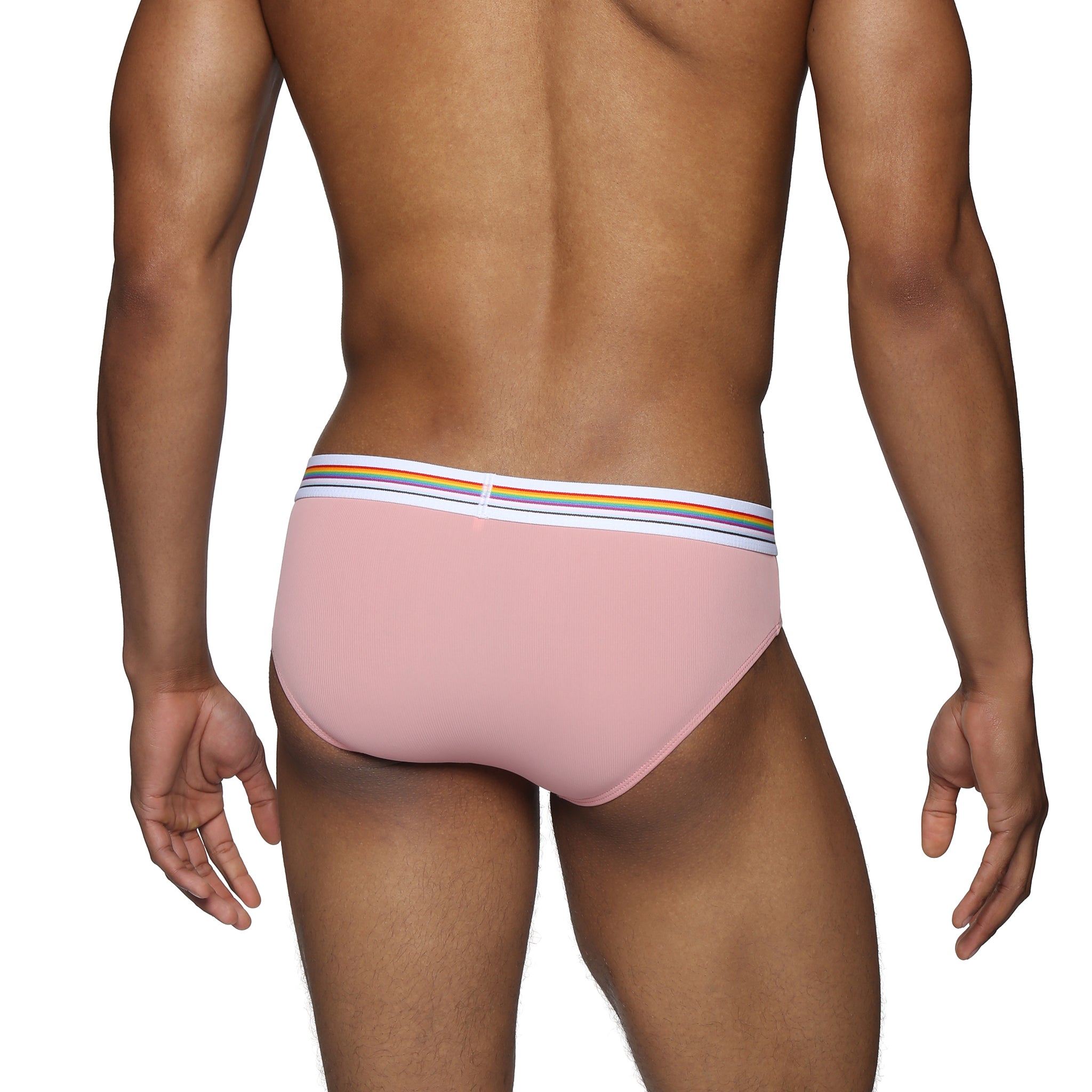 Peach Boudoir Nylon Low Rise Brief - Parke & Ronen