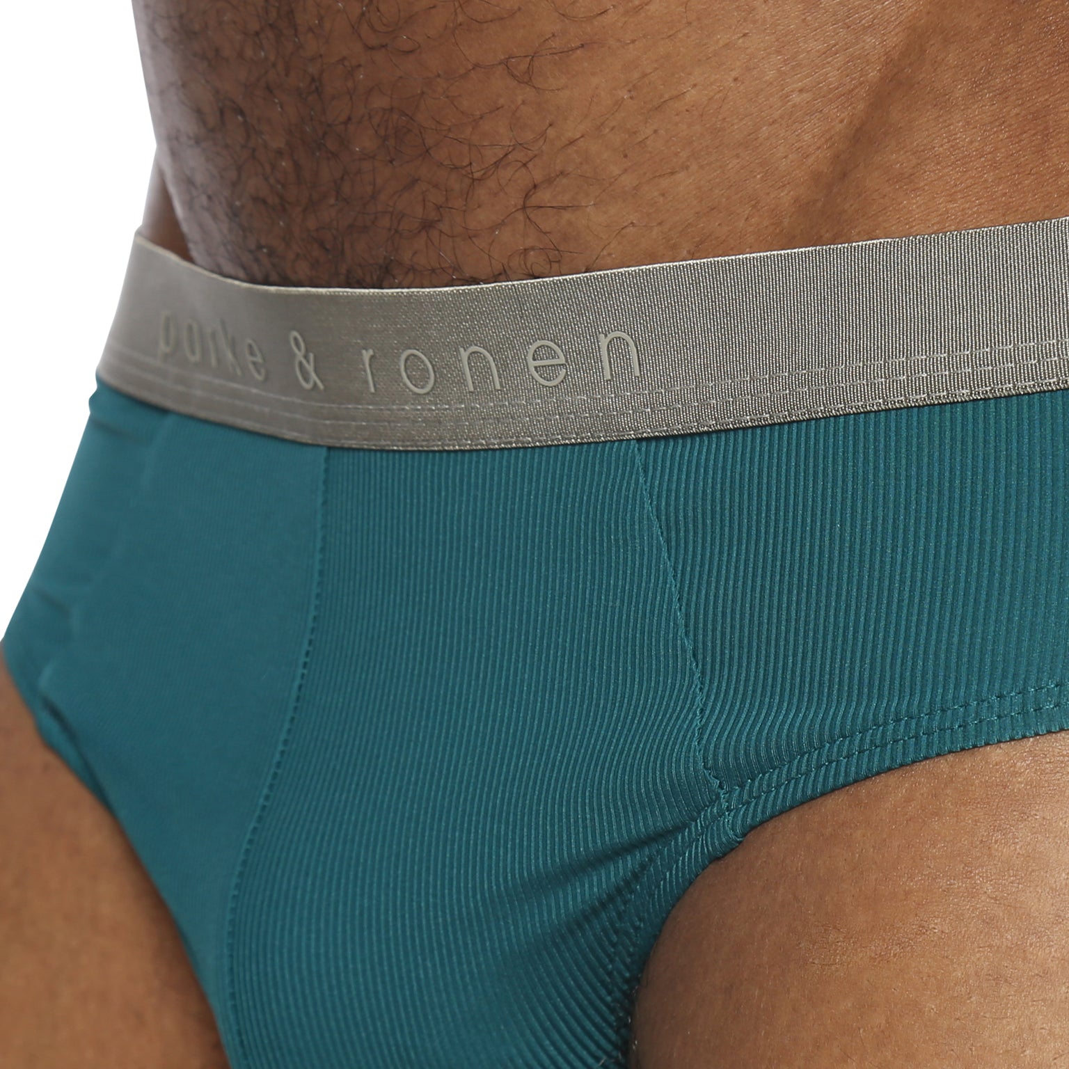NEW- Teal Boudoir Nylon Low Rise Brief