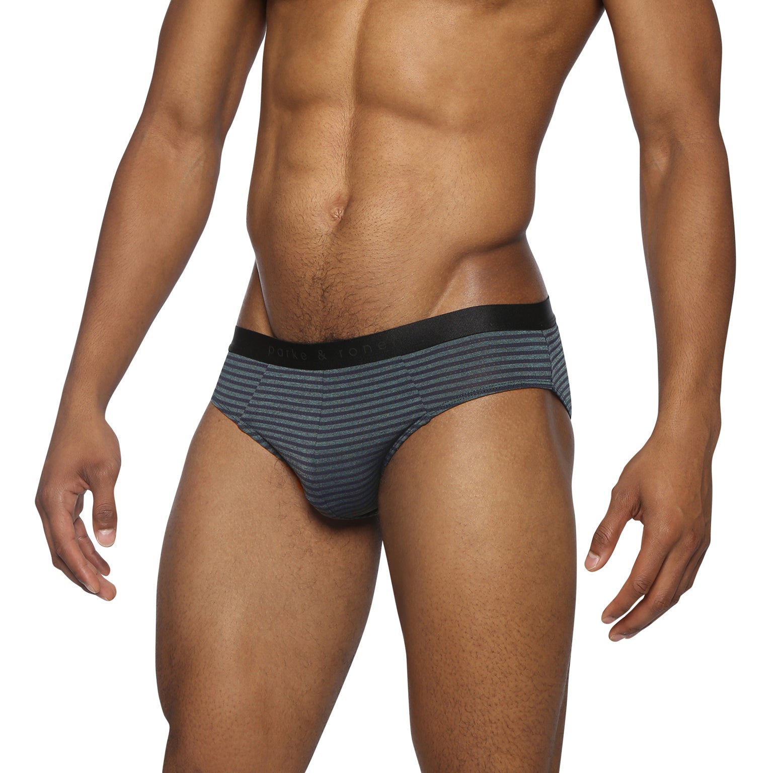 NEW- Forest Vault Stripe Low Rise Brief