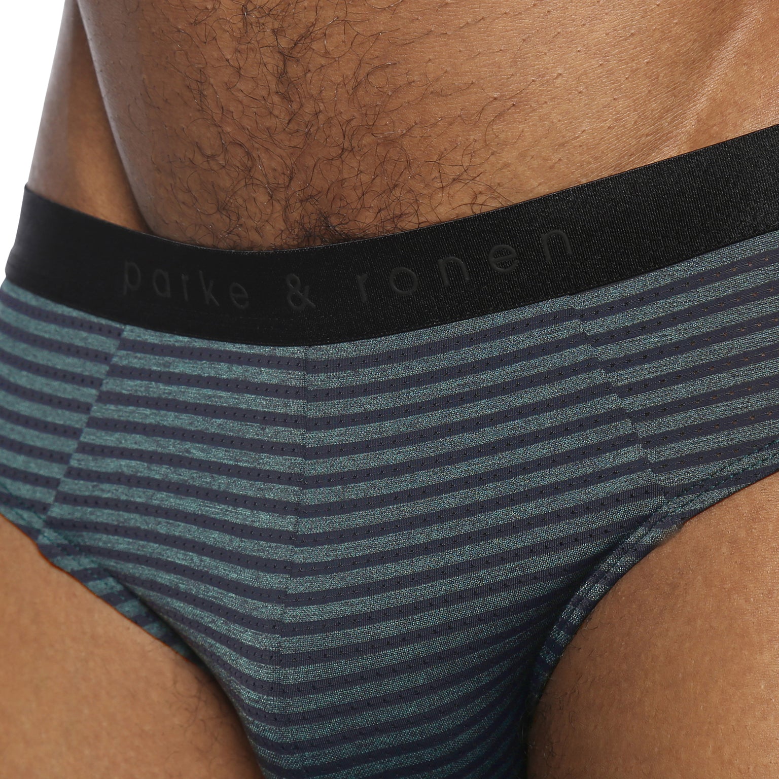 NEW- Forest Vault Stripe Low Rise Brief