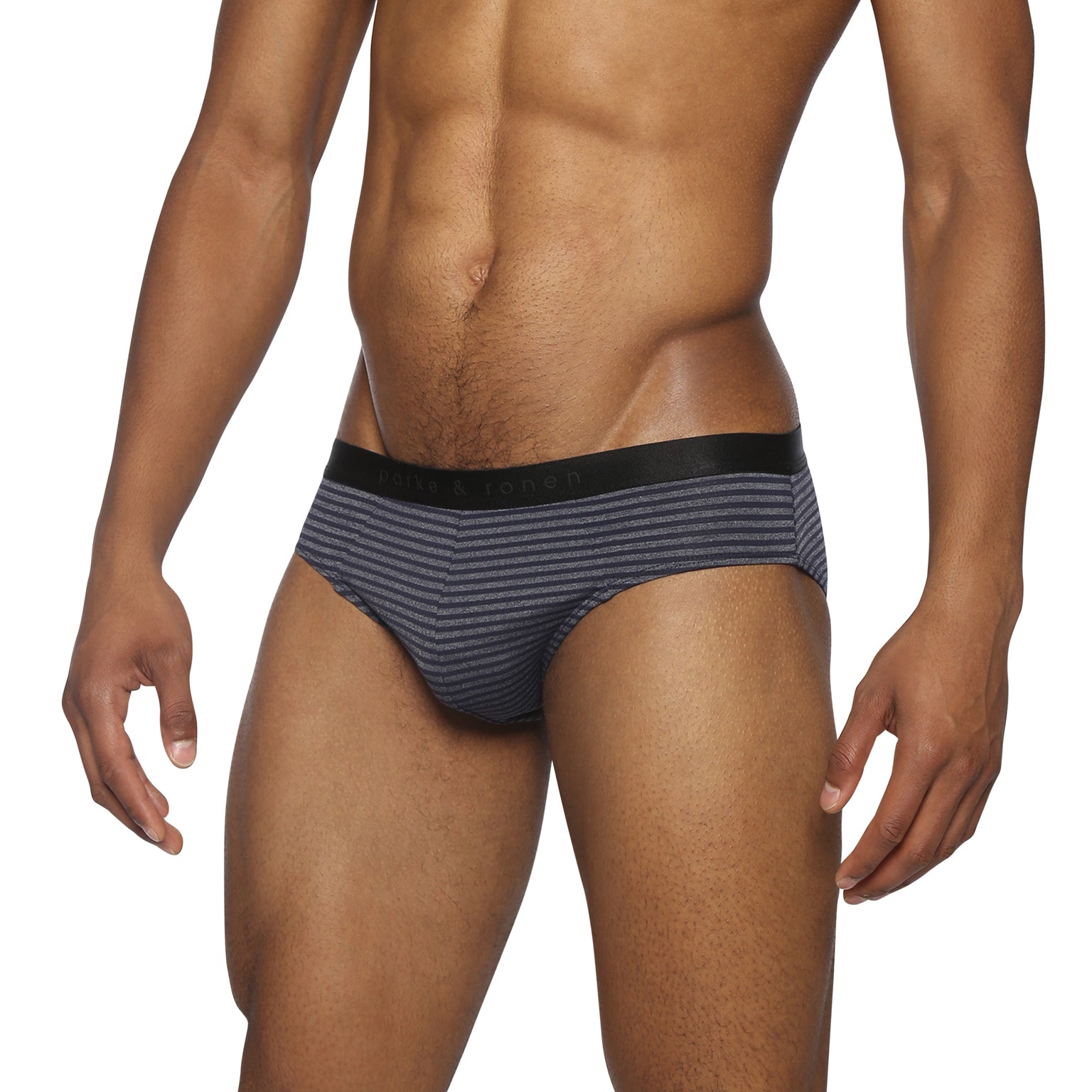NEW- Midnight Vault Stripe Low Rise Brief