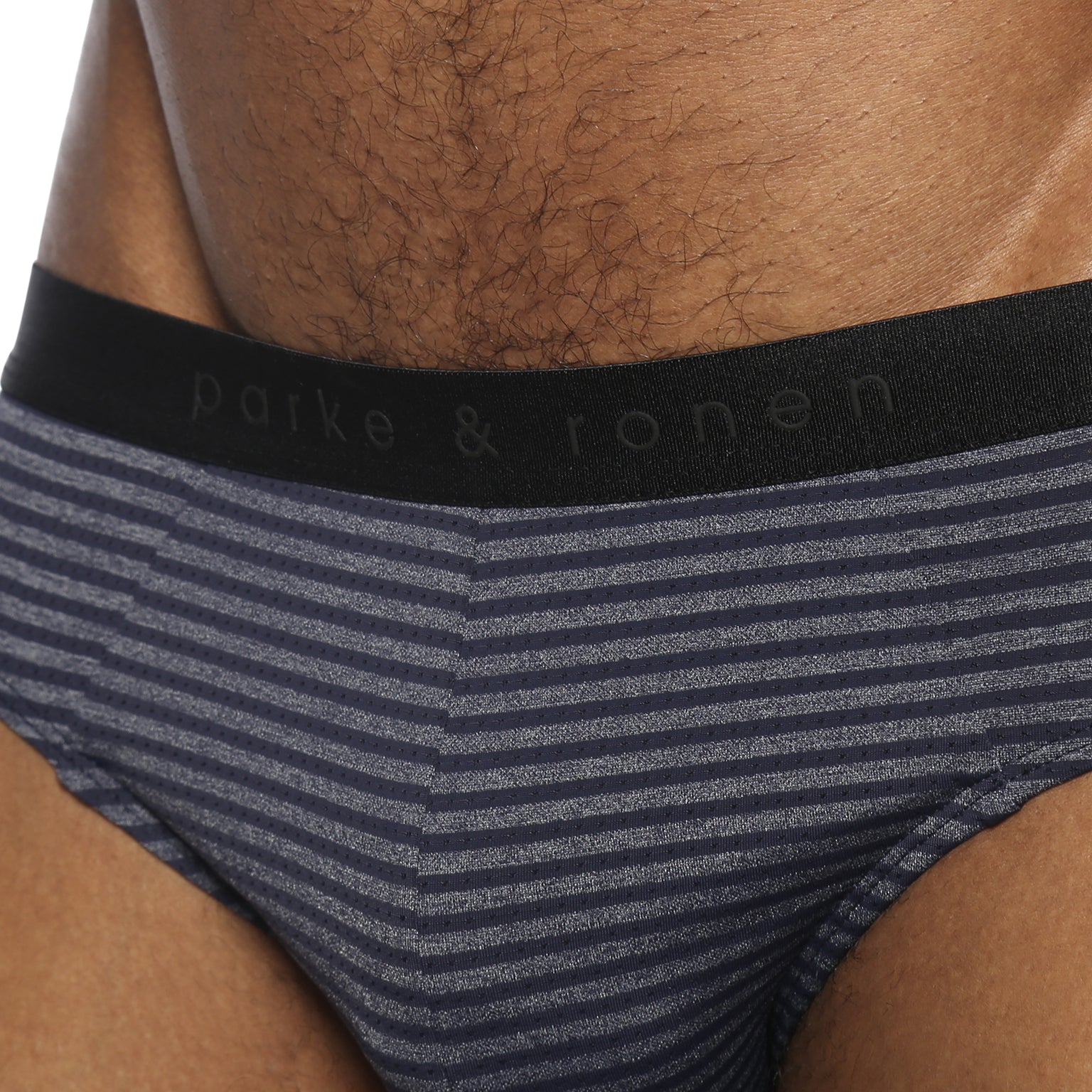 NEW- Midnight Vault Stripe Low Rise Brief