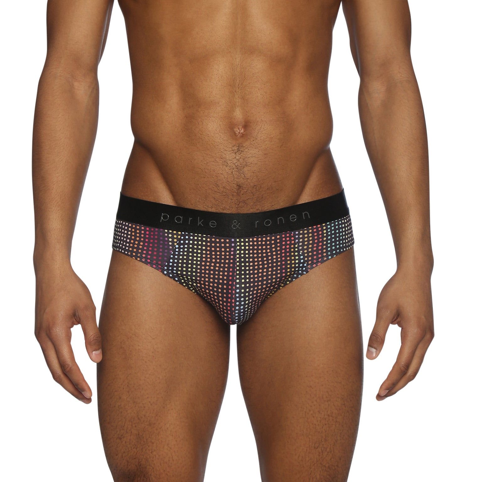 PRIDE EDITION- Funfetti Black Printed Low Rise Brief