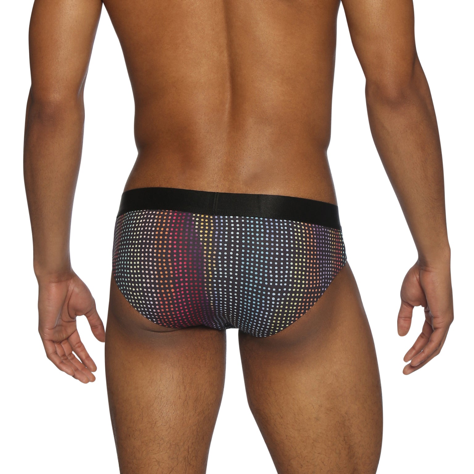 PRIDE EDITION- Funfetti Black Printed Low Rise Brief
