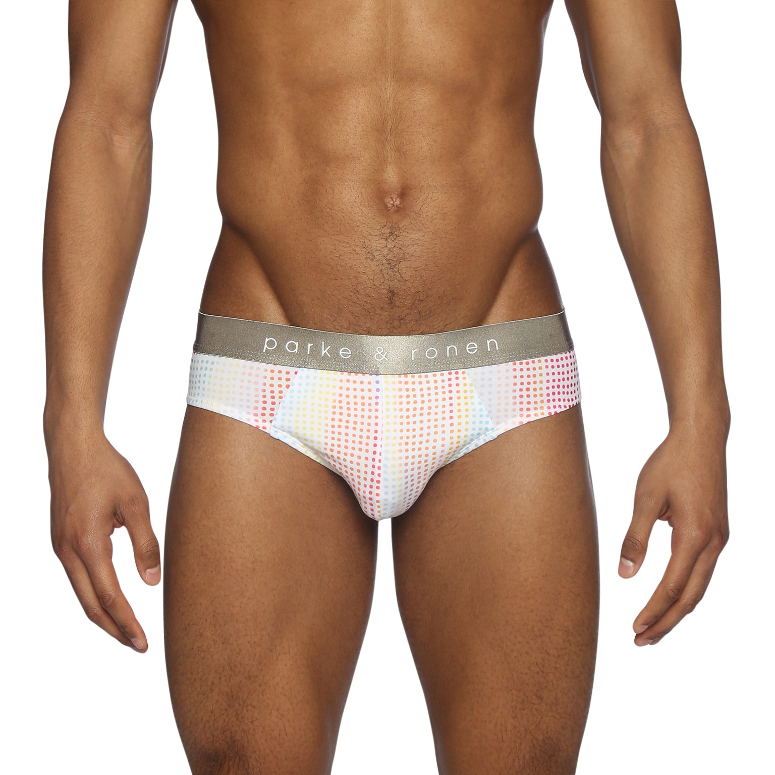PRIDE EDITION- Funfetti White Printed Low Rise Brief
