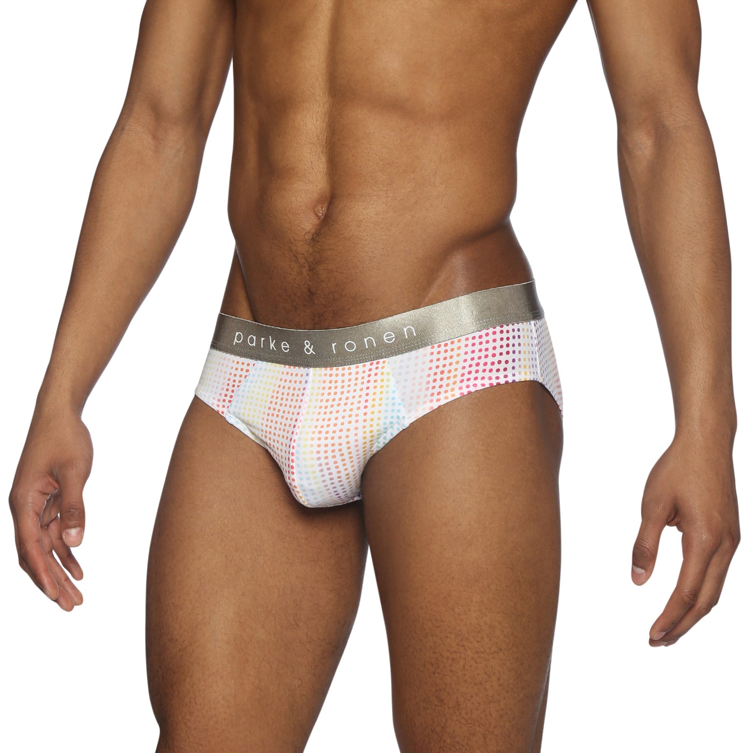 PRIDE EDITION- Funfetti White Printed Low Rise Brief