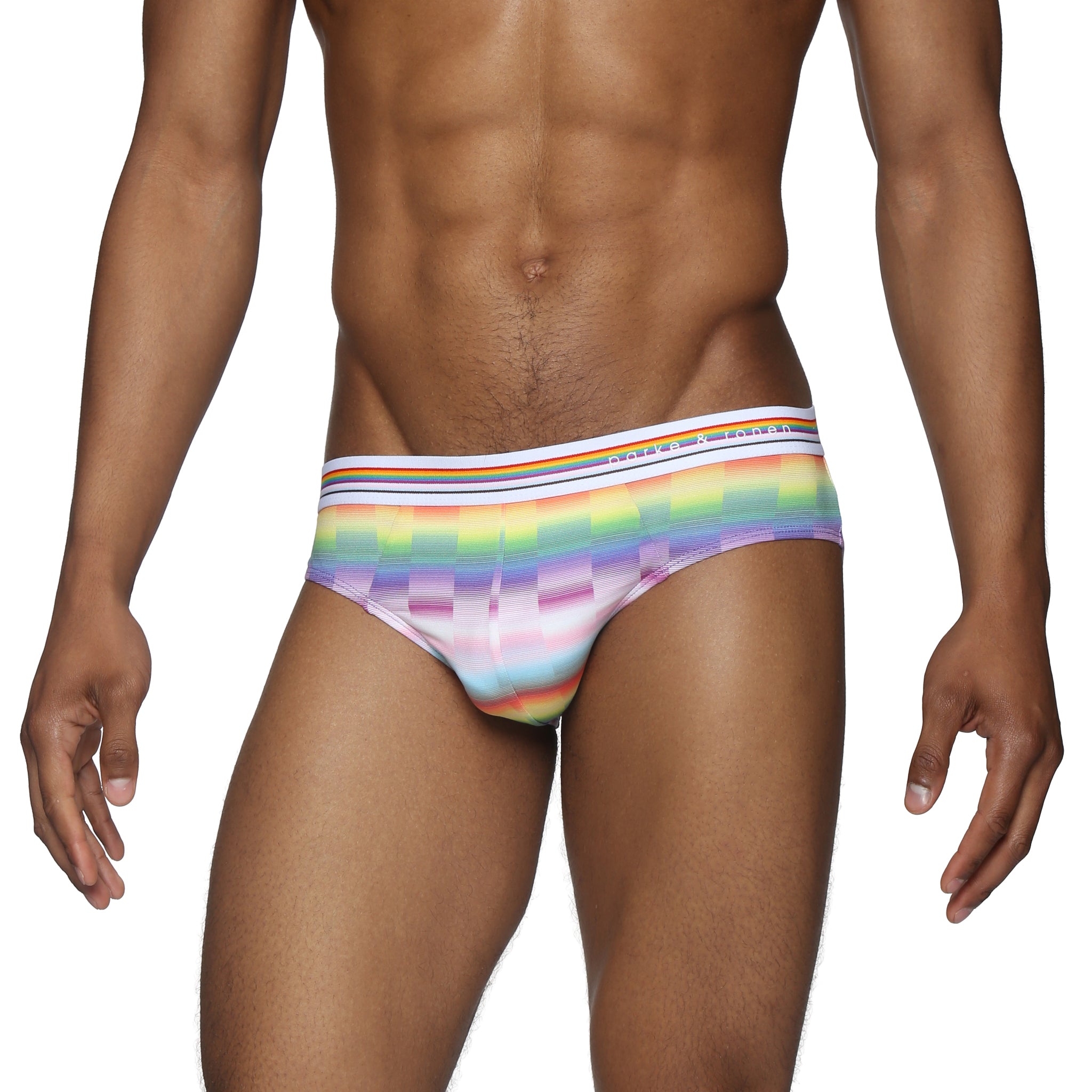 Paradise Pride Printed Low Rise Brief - Parke & Ronen