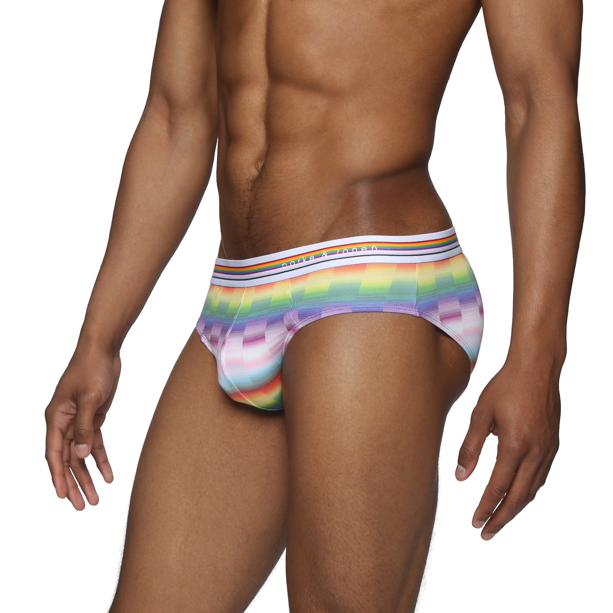 Paradise Pride Printed Low Rise Brief - Parke & Ronen