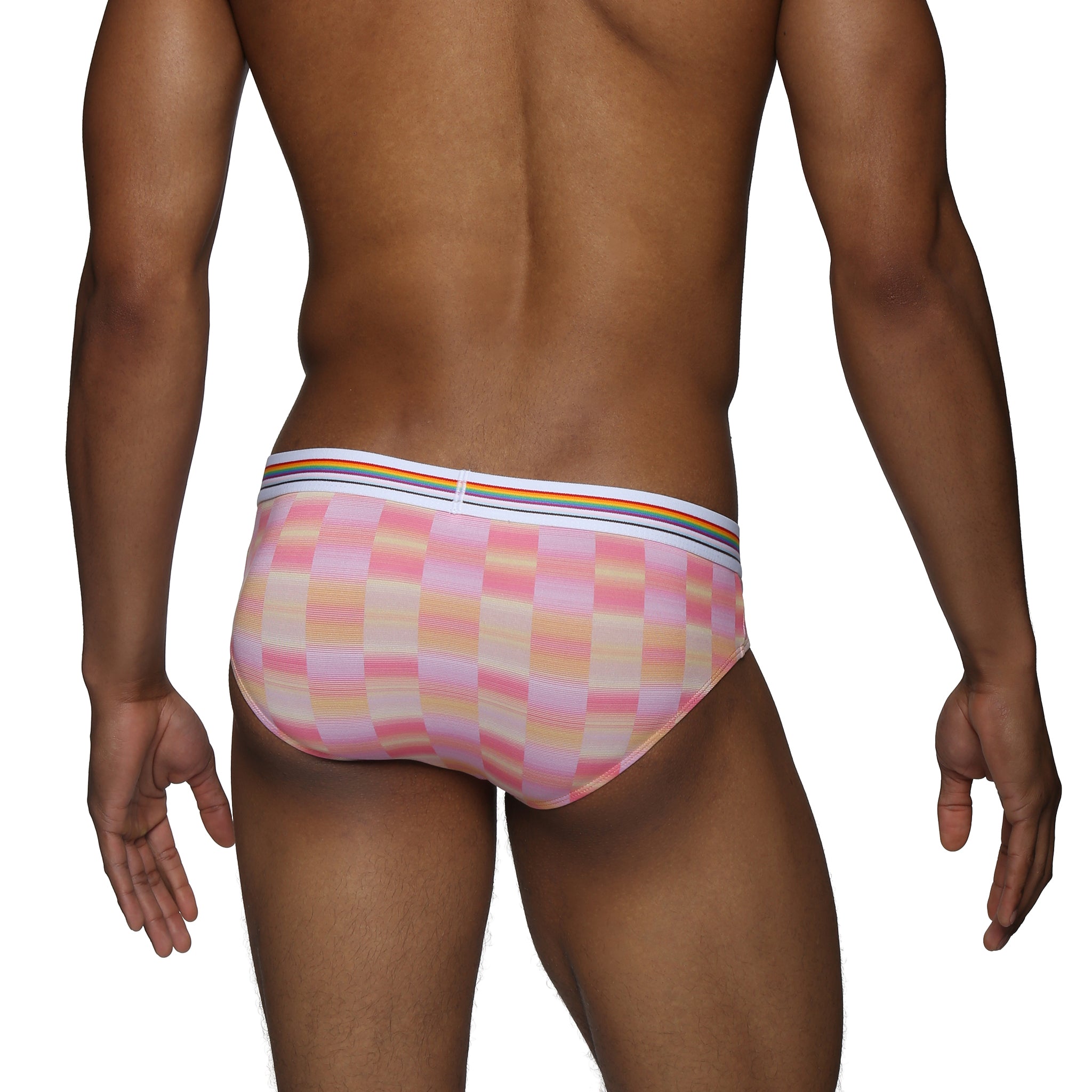 Sunset Pride Printed Low Rise Brief - Parke & Ronen