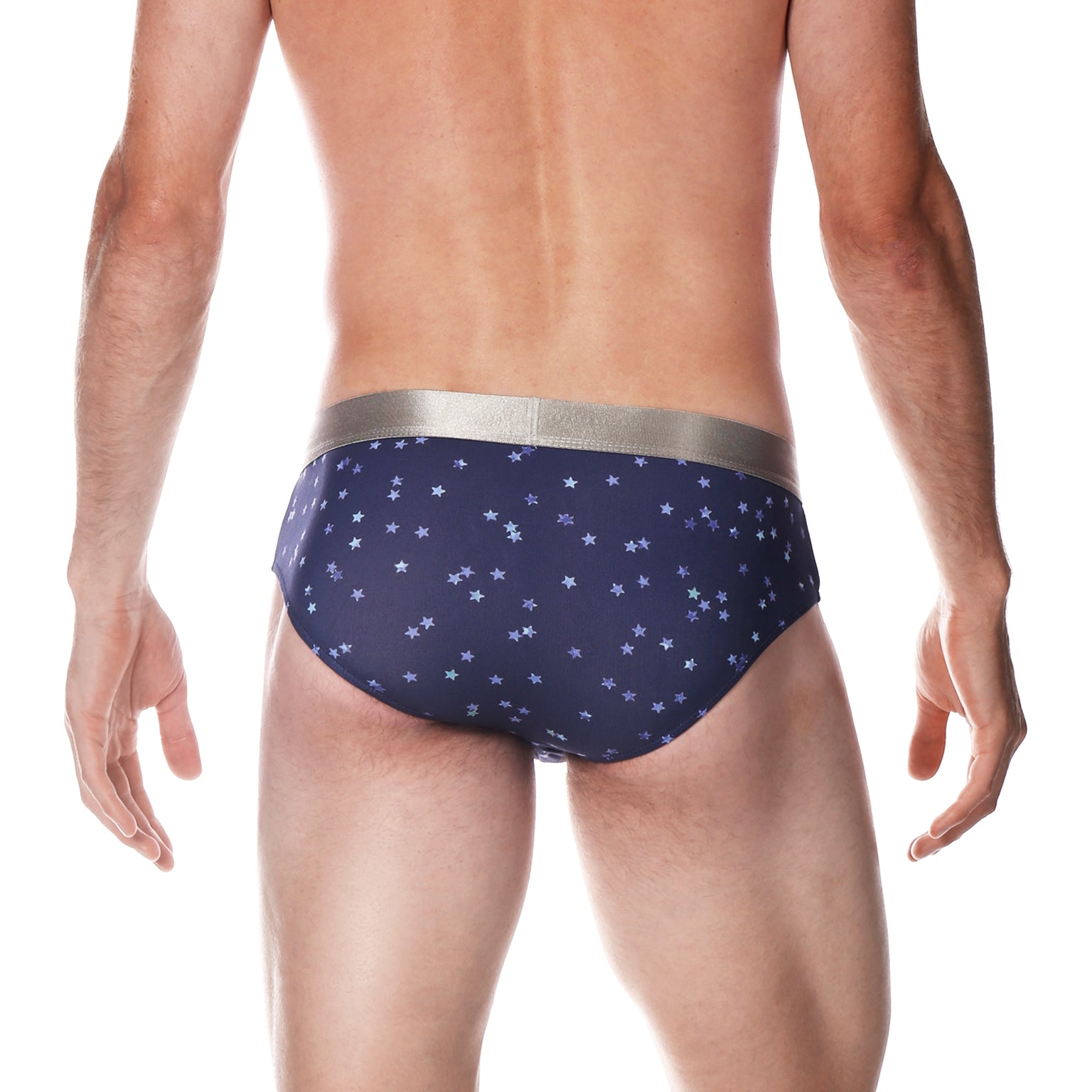 NEW ARRIVAL- Navy Galileo Print Low Rise Brief