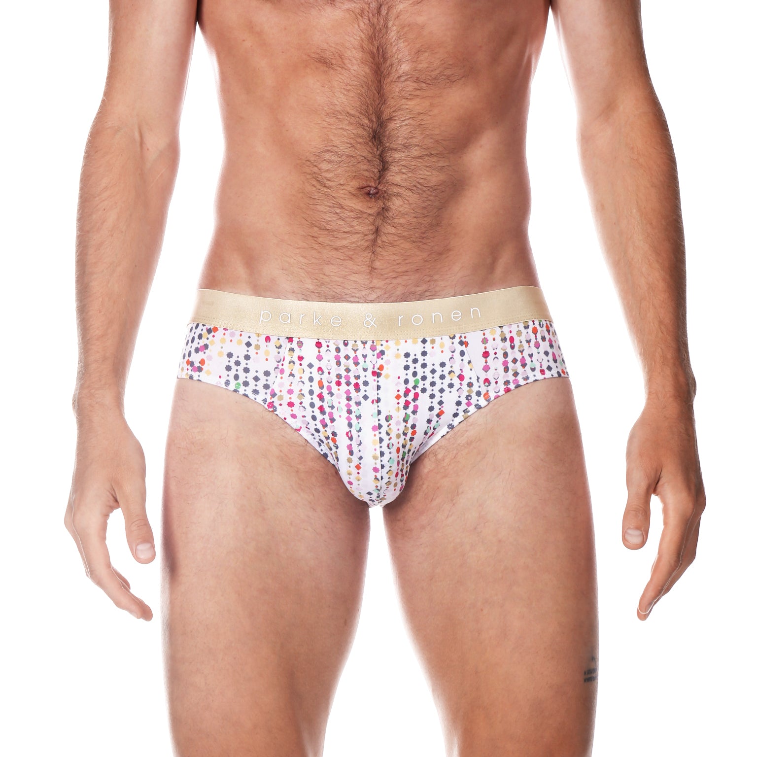 Snow White Gala Print Low Rise Brief