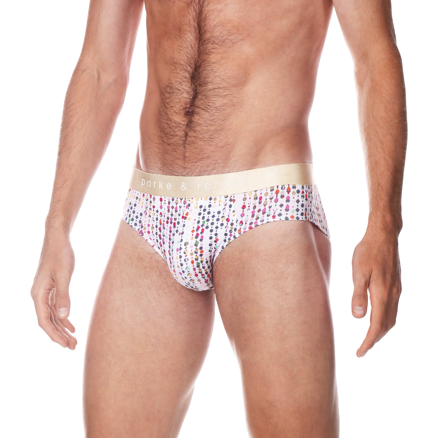 Snow White Gala Print Low Rise Brief