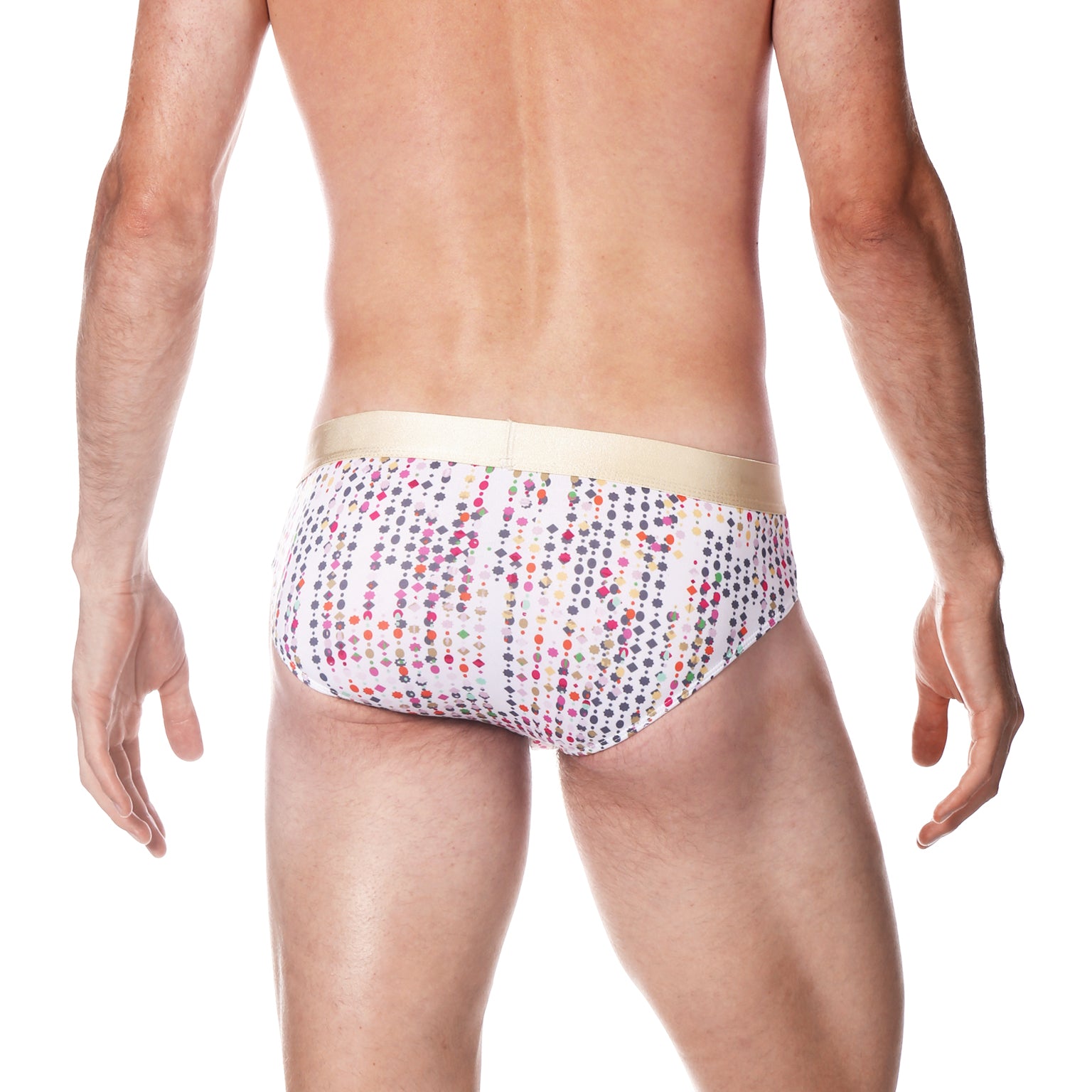 Snow White Gala Print Low Rise Brief