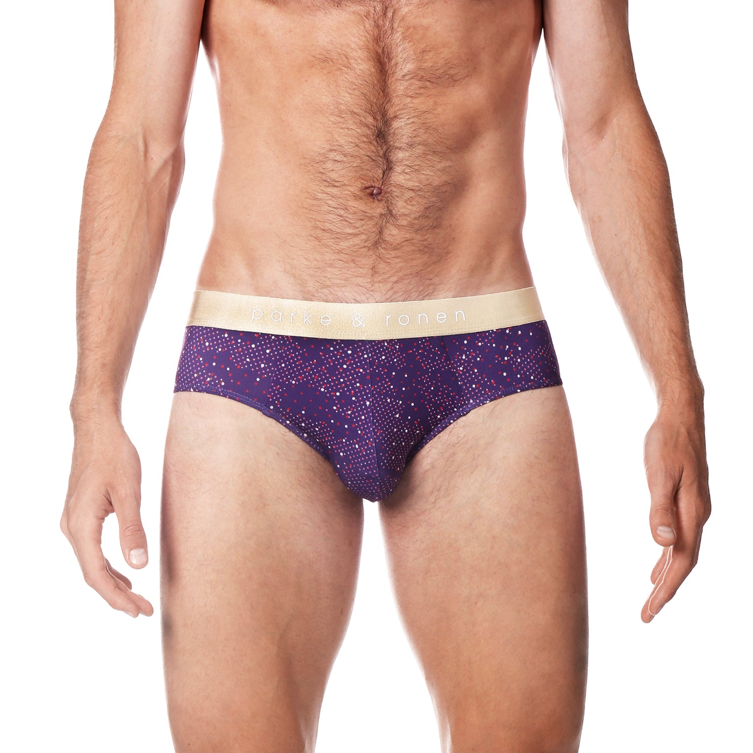 Violet Andromeda Print Low Rise Brief