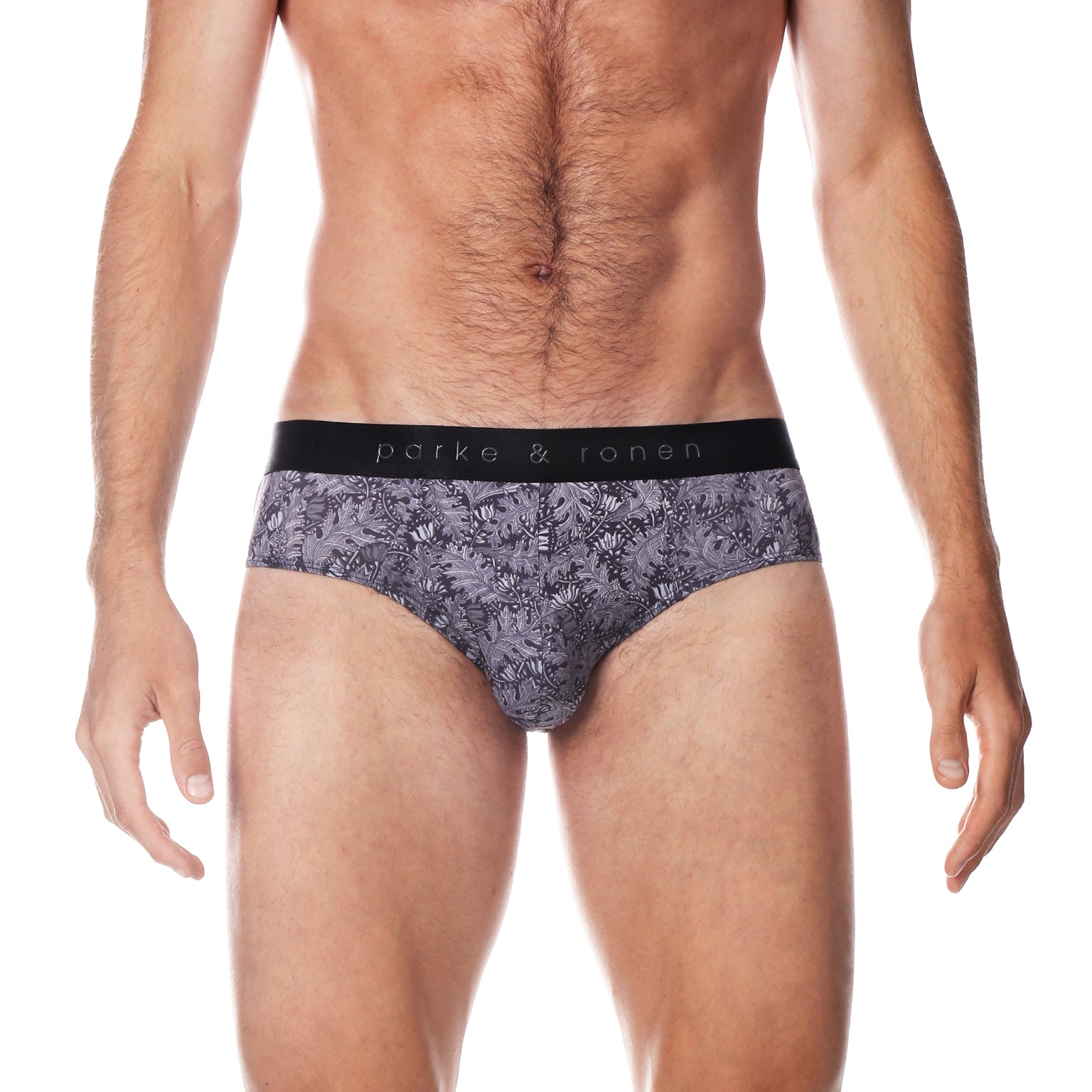 Zinc Cassini Print Low Rise Brief