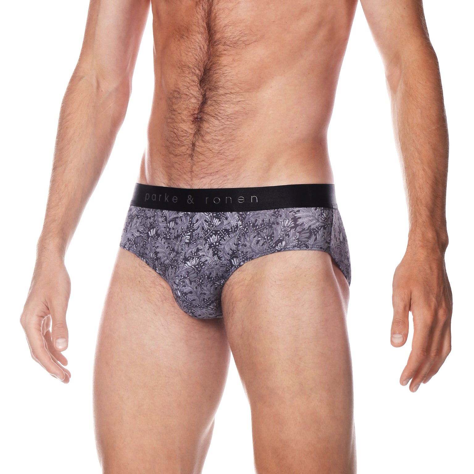 Zinc Cassini Print Low Rise Brief