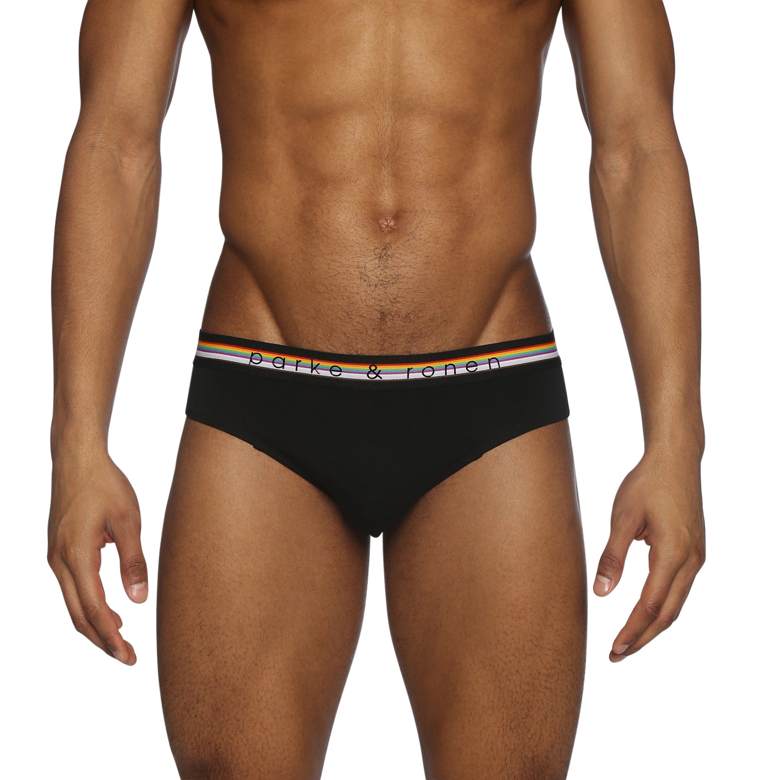PRIDE EDITION- Eclipse Black Solid Low Rise Brief