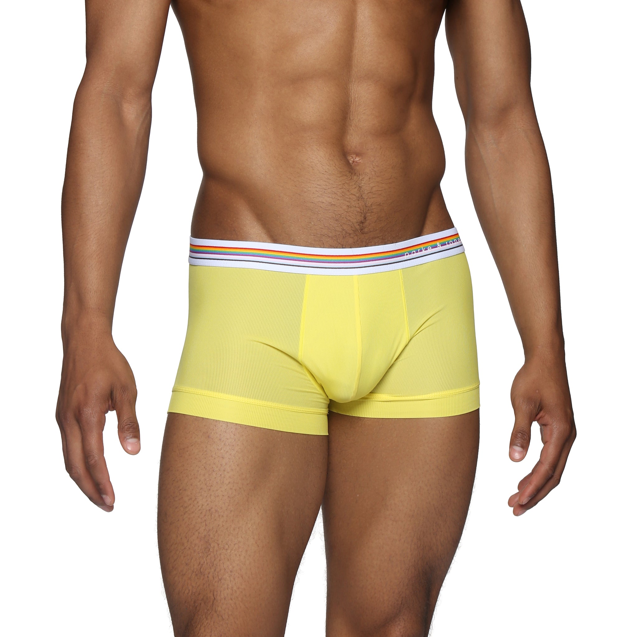 Canary Boudoir Nylon Low Rise Trunk - Parke & Ronen