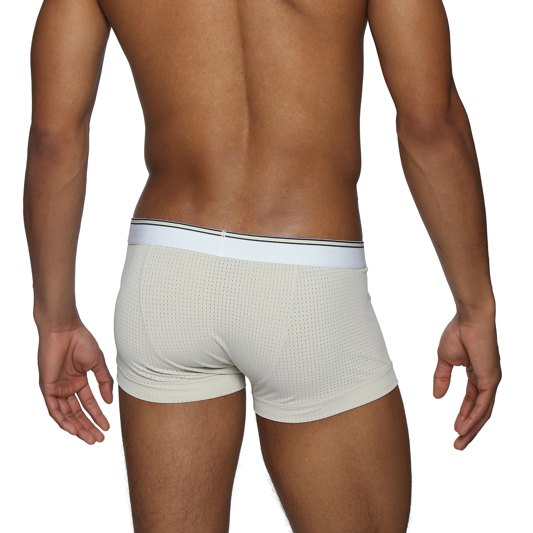 Sand Bar Wave Mesh Low Rise Trunk - Parke & Ronen