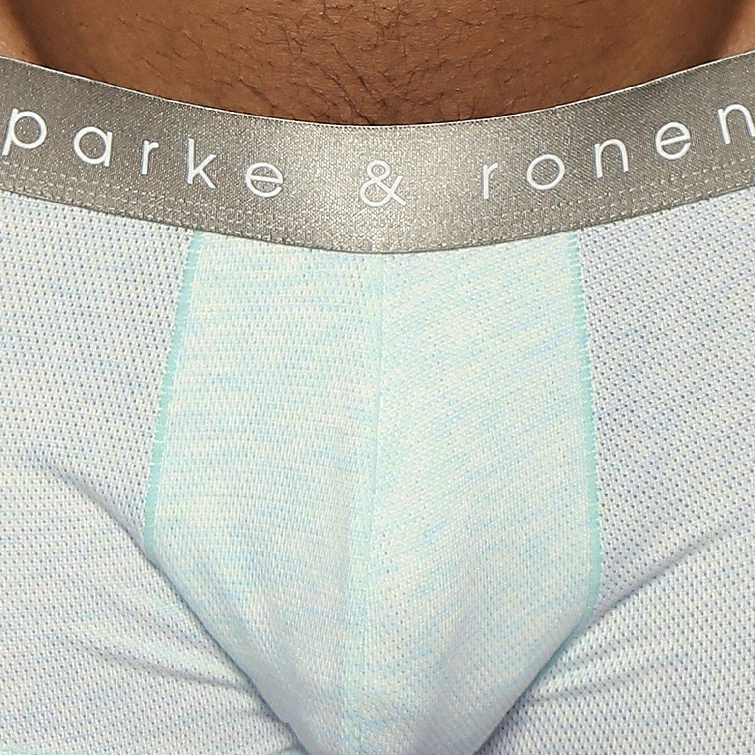 NEW SPRING '25- Cirrus Blue Whisper Rayon Low Rise Trunk - Parke & Ronen