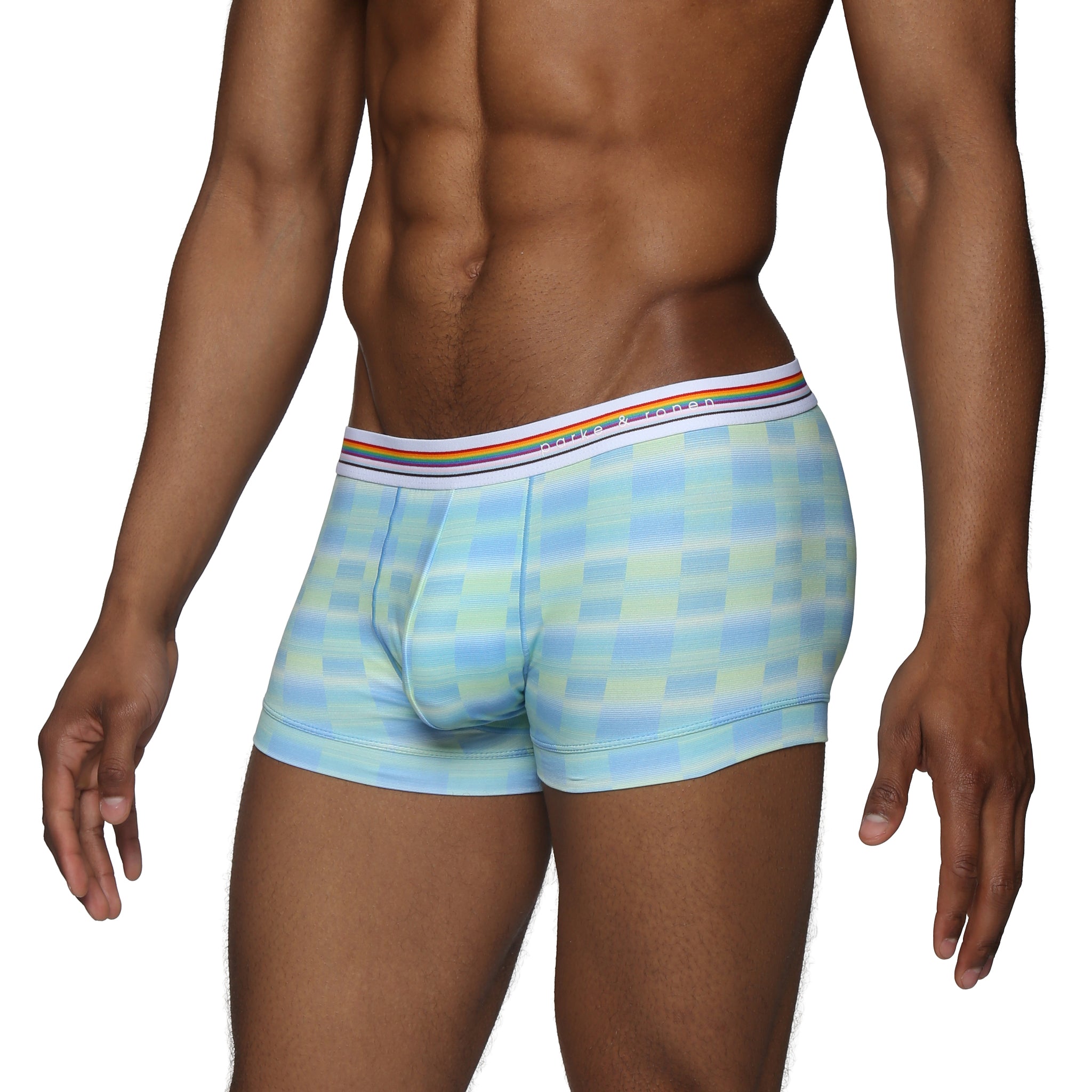 Azzuro Pride Printed Low Rise Trunk - Parke & Ronen