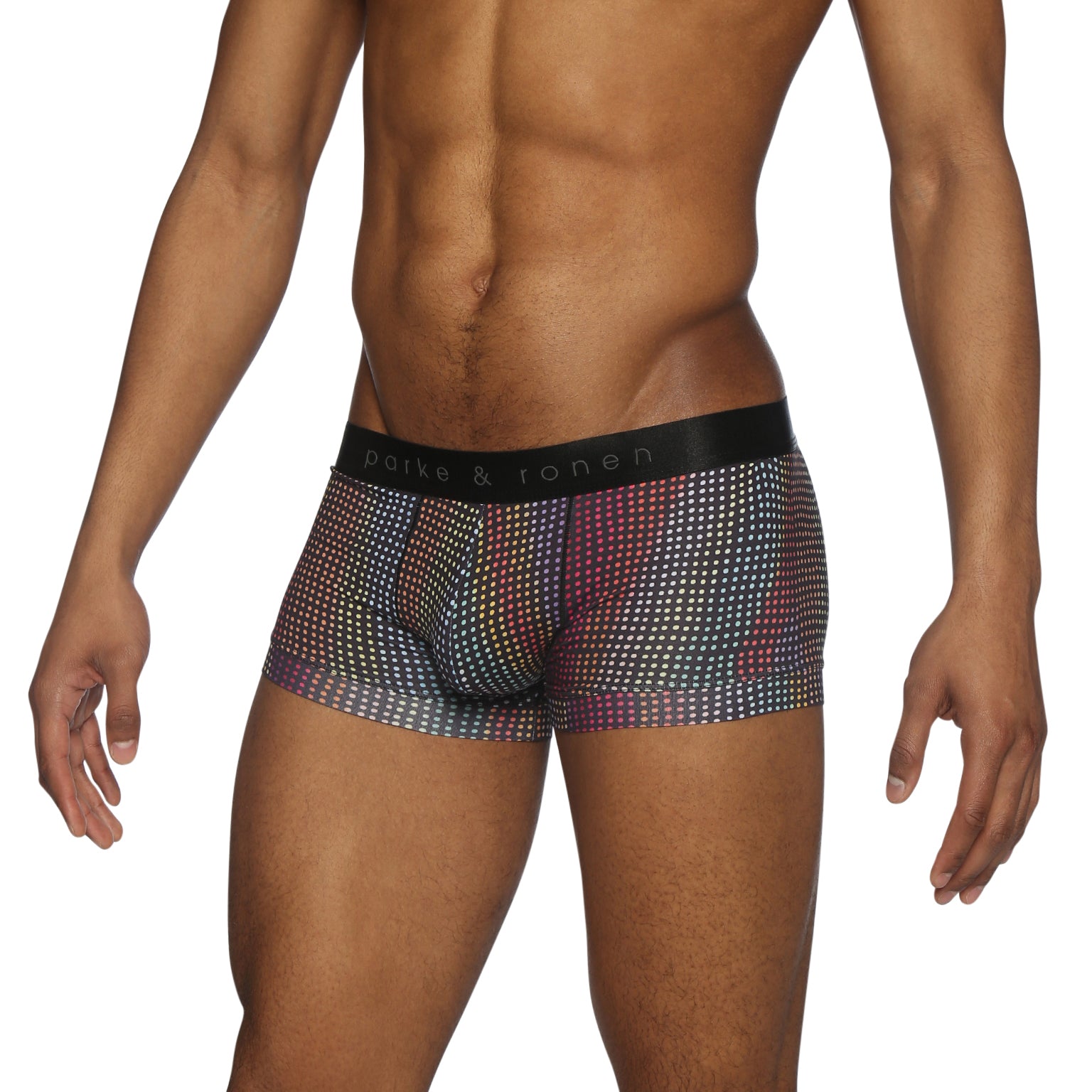 PRIDE EDITION- Funfetti Black Printed Low Rise Trunk