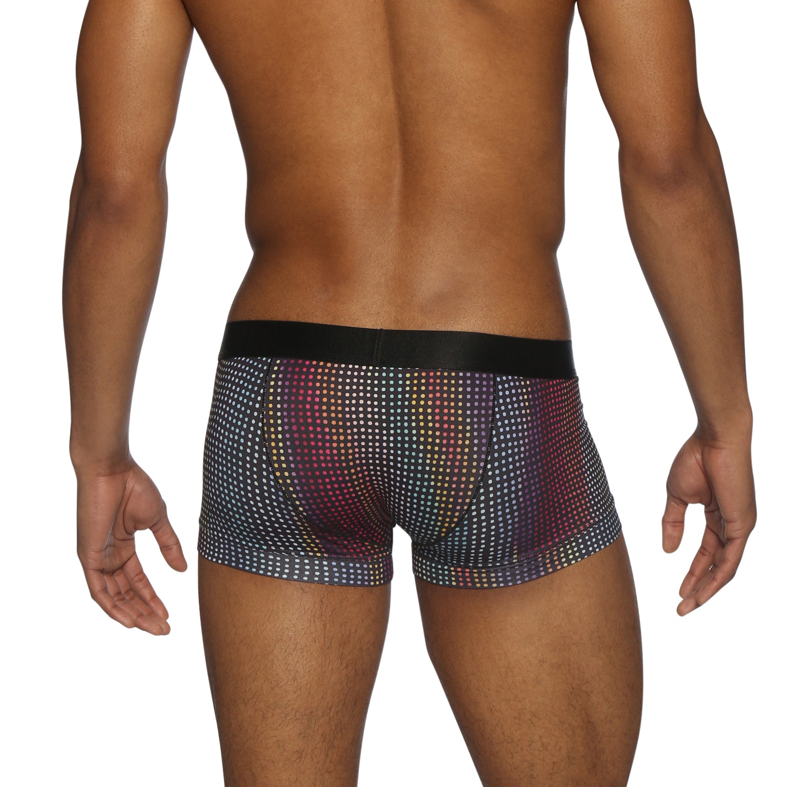 PRIDE EDITION- Funfetti Black Printed Low Rise Trunk