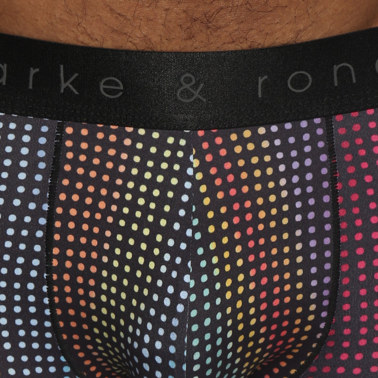PRIDE EDITION- Funfetti Black Printed Low Rise Trunk