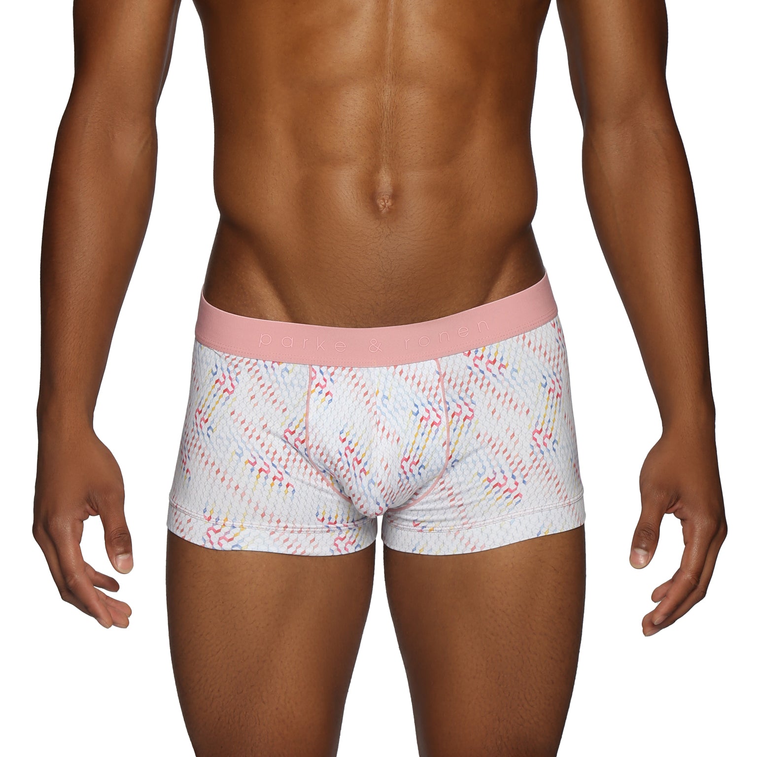 Klee Rouge Printed Low Rise Trunk - parke & ronen
