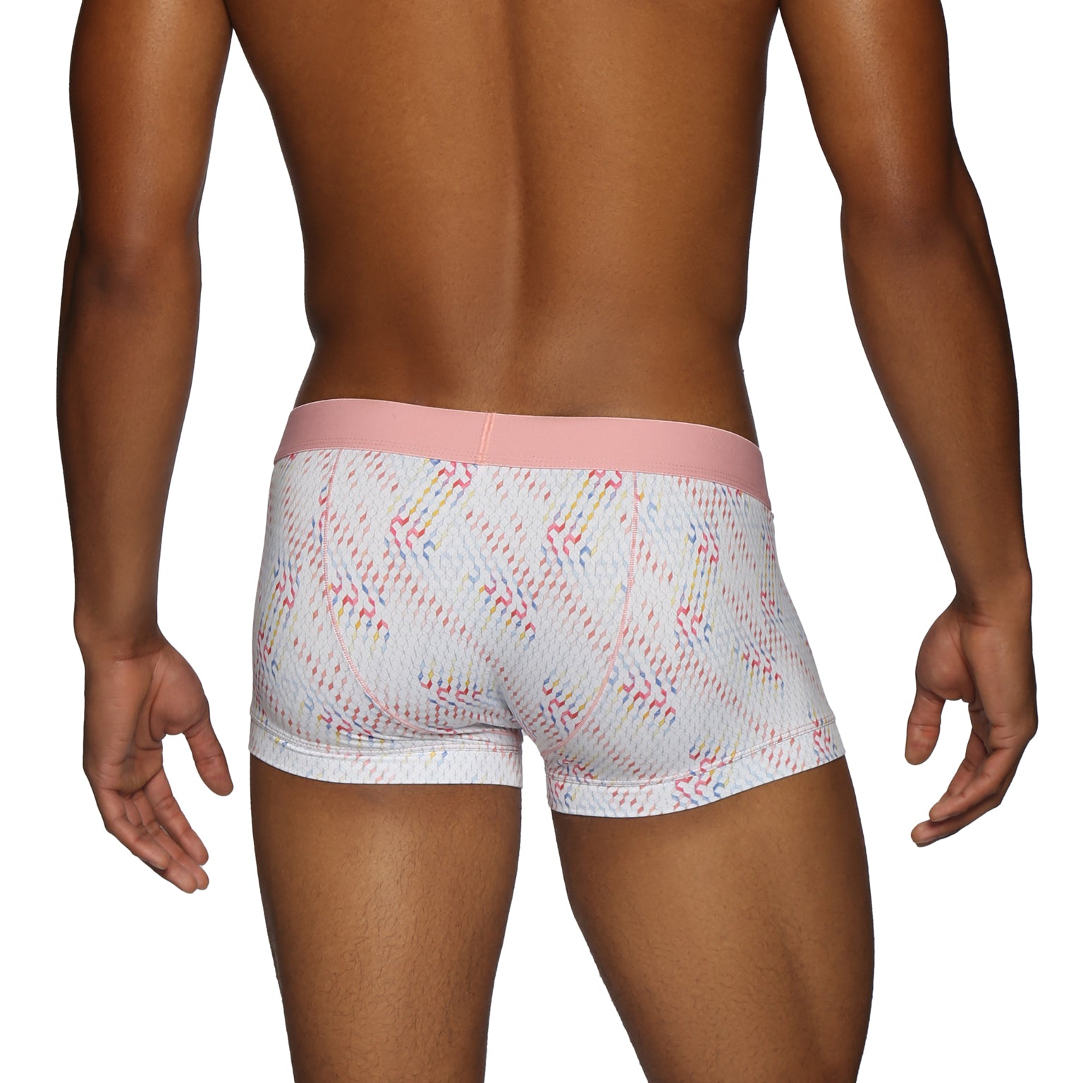 Klee Rouge Printed Low Rise Trunk - parke & ronen