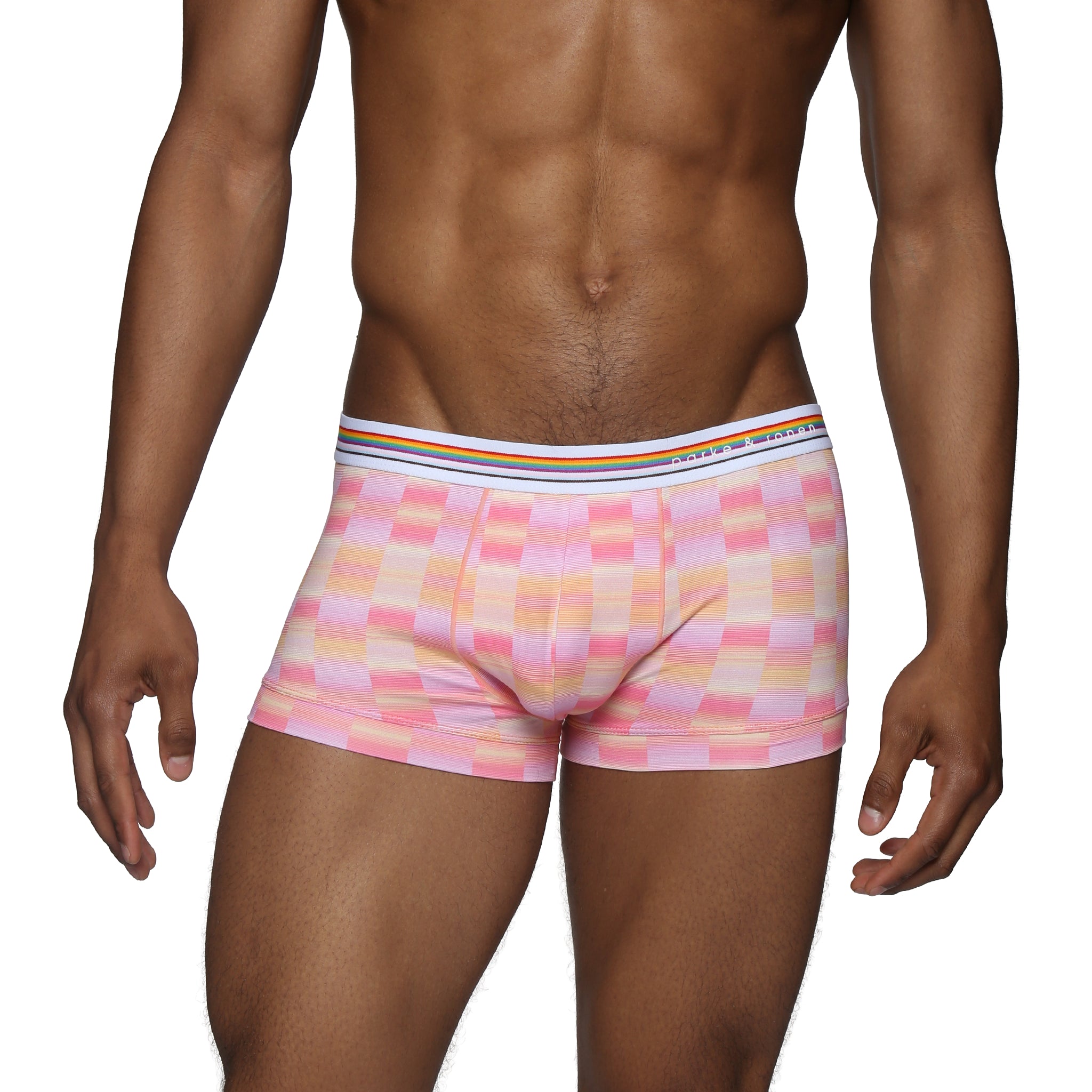 Sunset Pride Printed Low Rise Trunk - Parke & Ronen