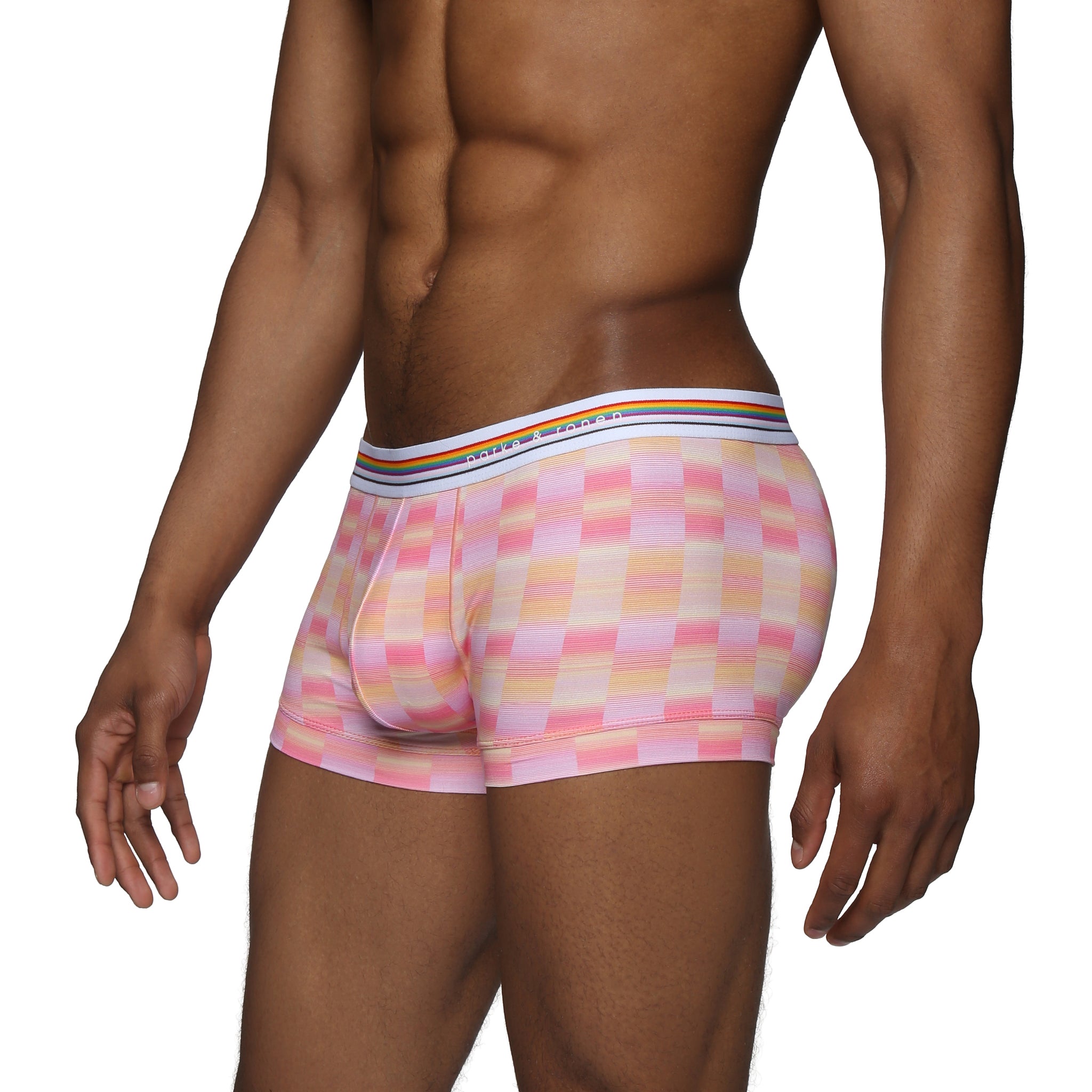 Sunset Pride Printed Low Rise Trunk - Parke & Ronen
