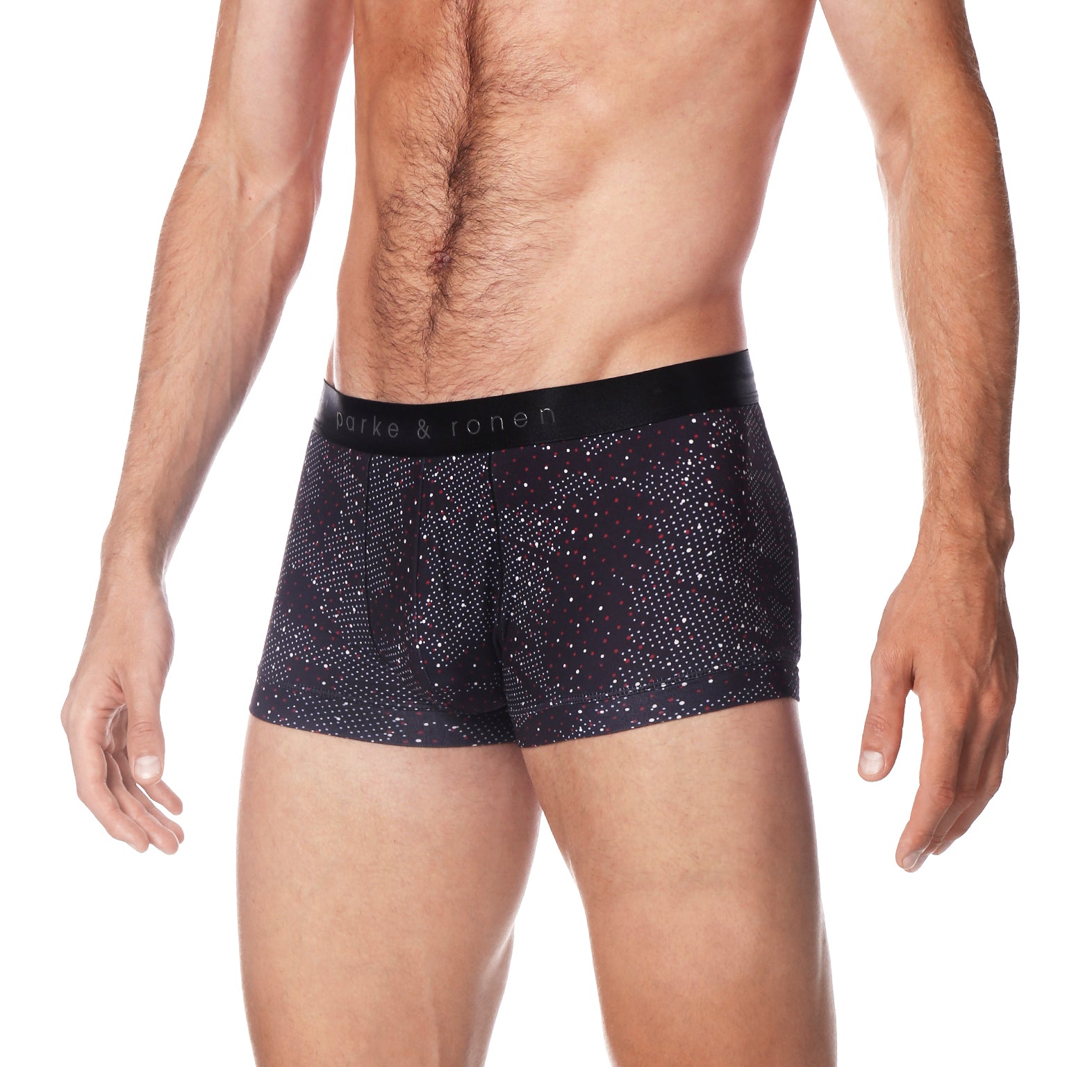 NEW ARRIVAL- Black Andromeda Print Low Rise Trunk
