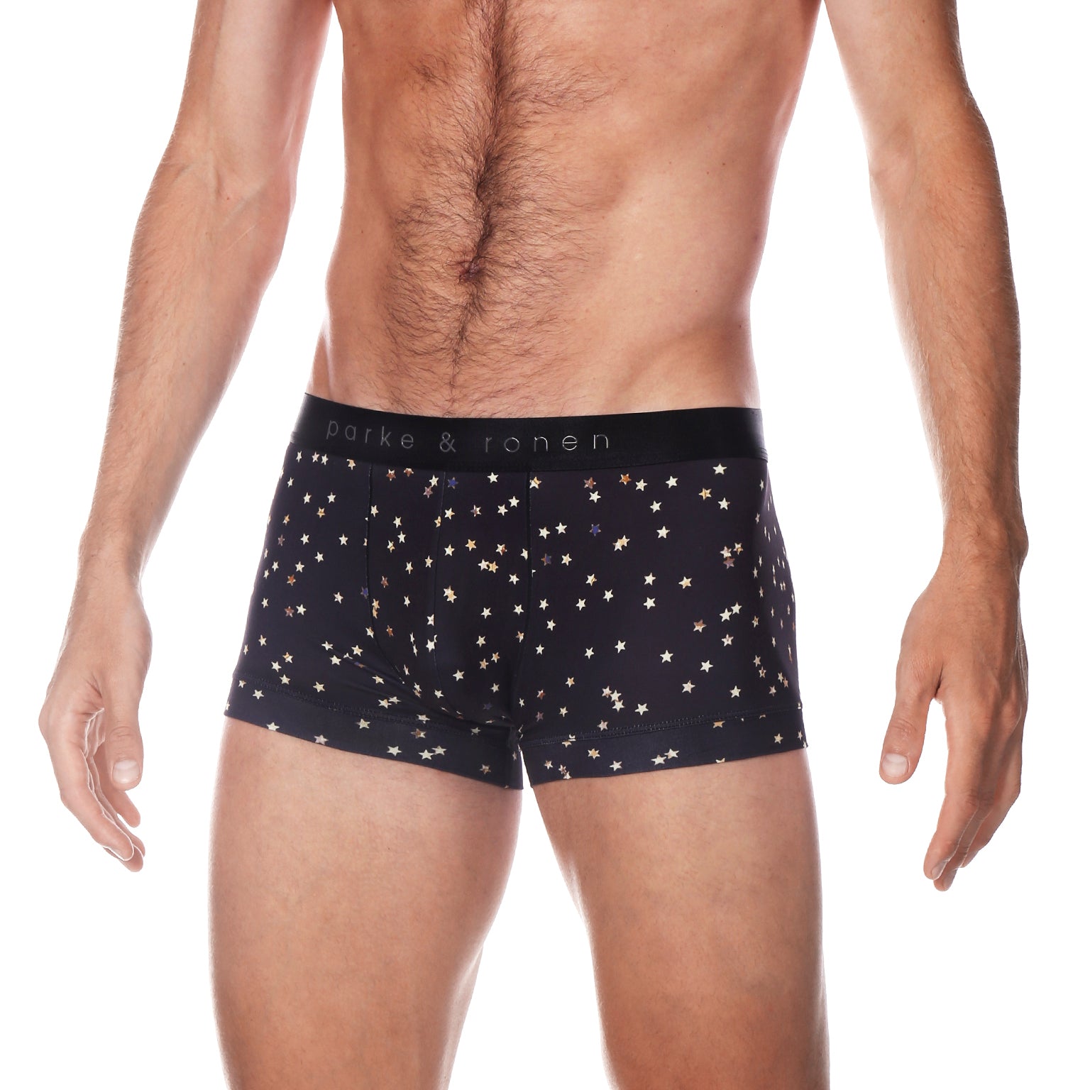 NEW ARRIVAL- Black Galileo Print Low Rise Trunk