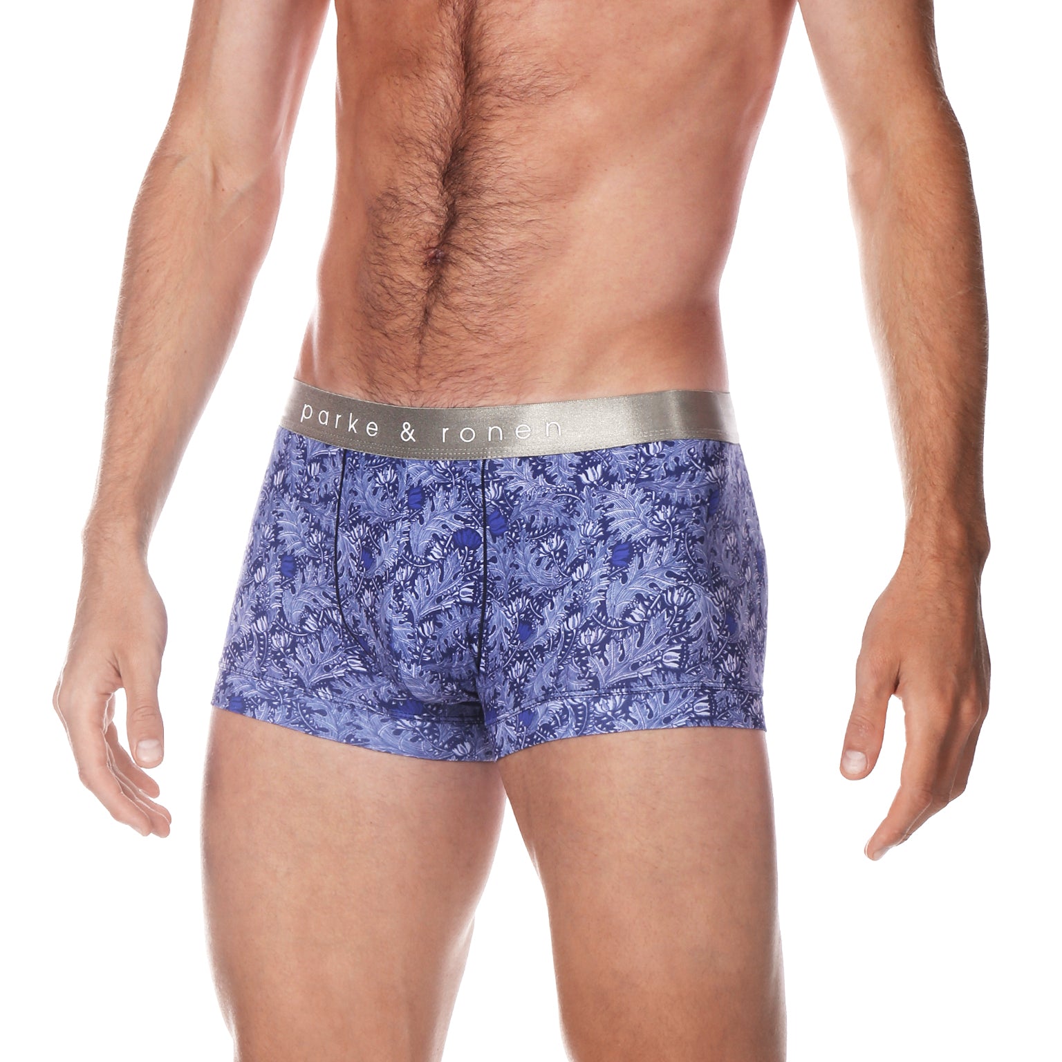 NEW ARRIVAL- Cobalt Cassini Print Low Rise Trunk