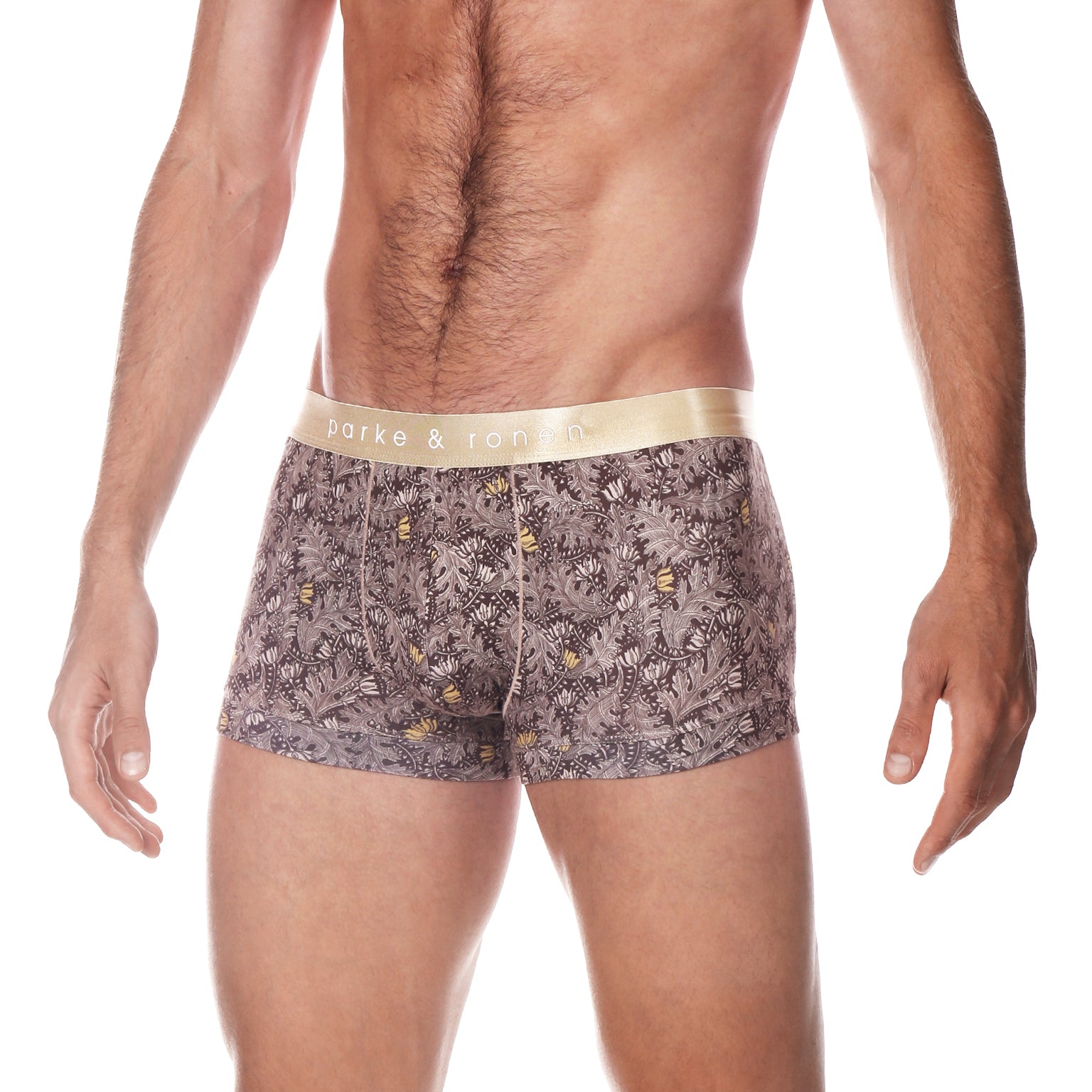 NEW ARRIVAL- Gold Cassini Print Low Rise Trunk