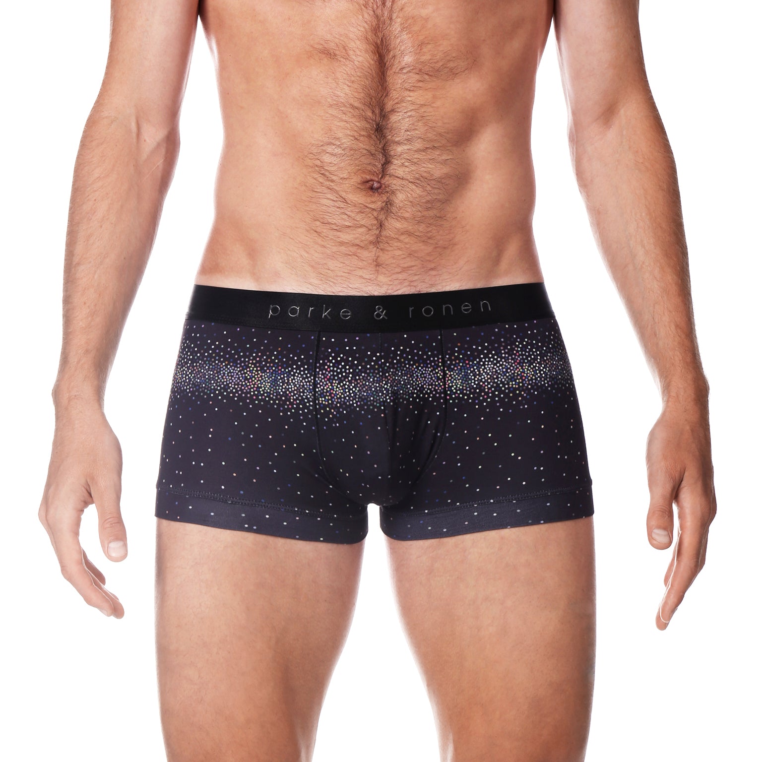 Onyx Sparkle Print Low Rise Trunk