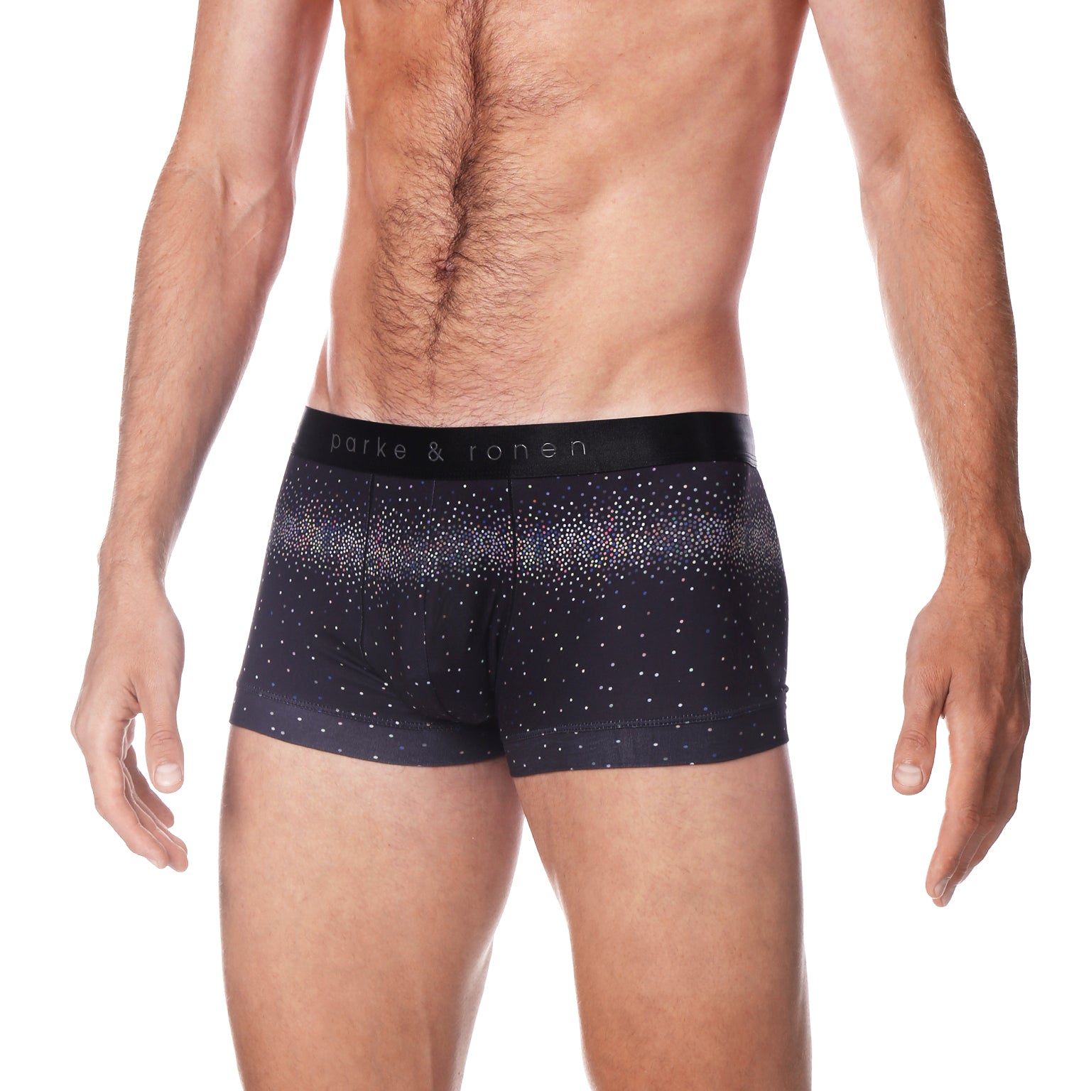 Onyx Sparkle Print Low Rise Trunk